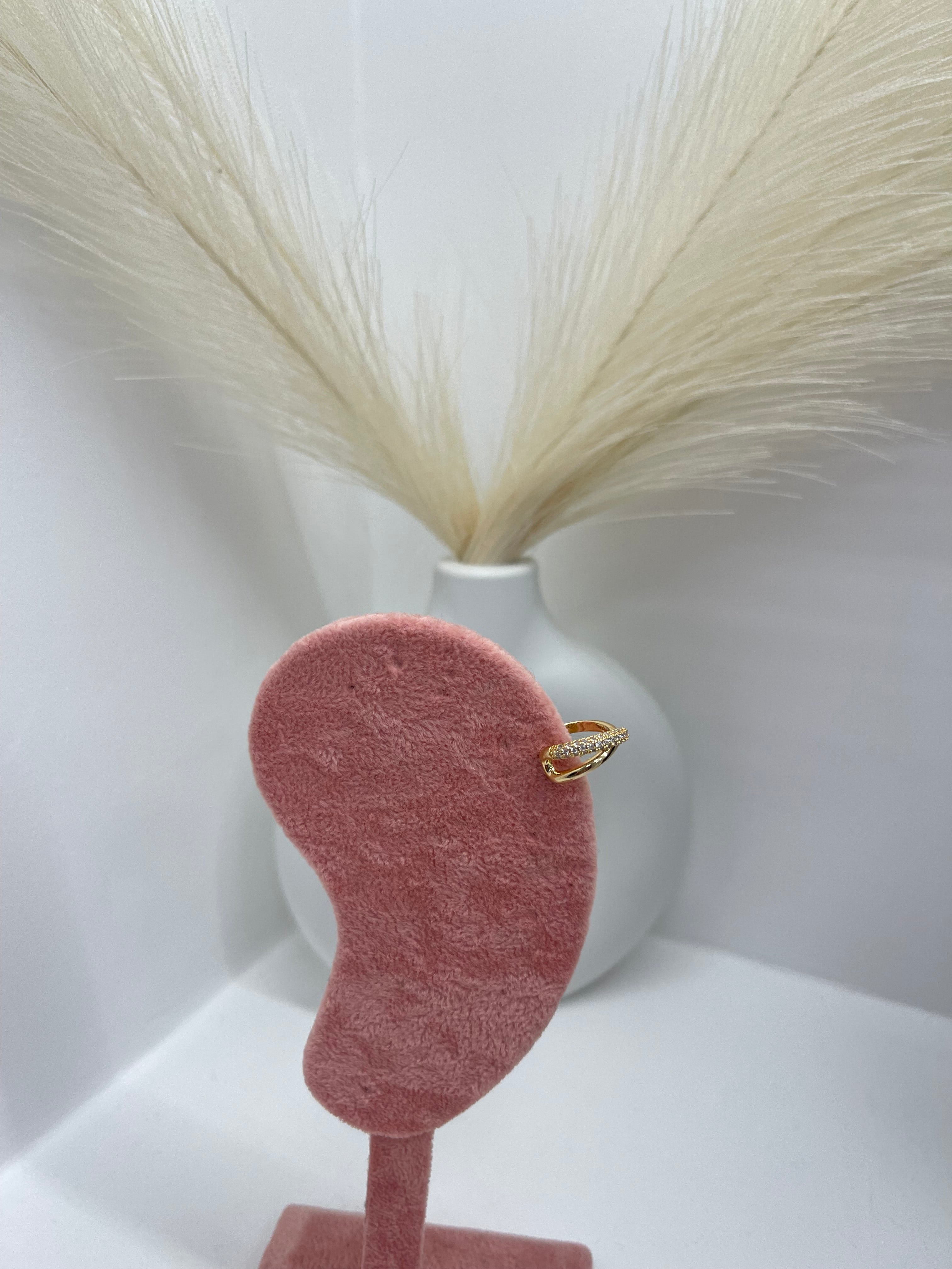 Ear Cuff Intrecciato Gold