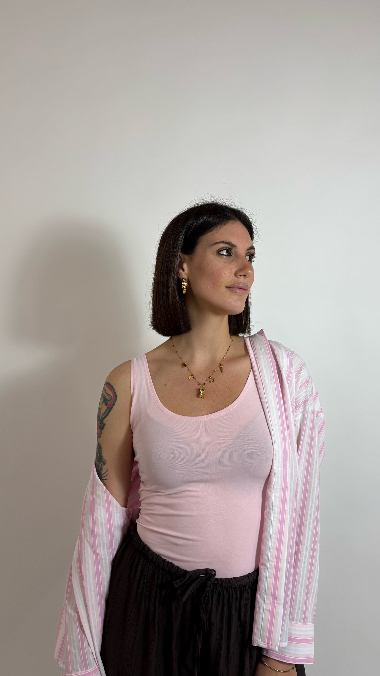 Canotta Basic Pink