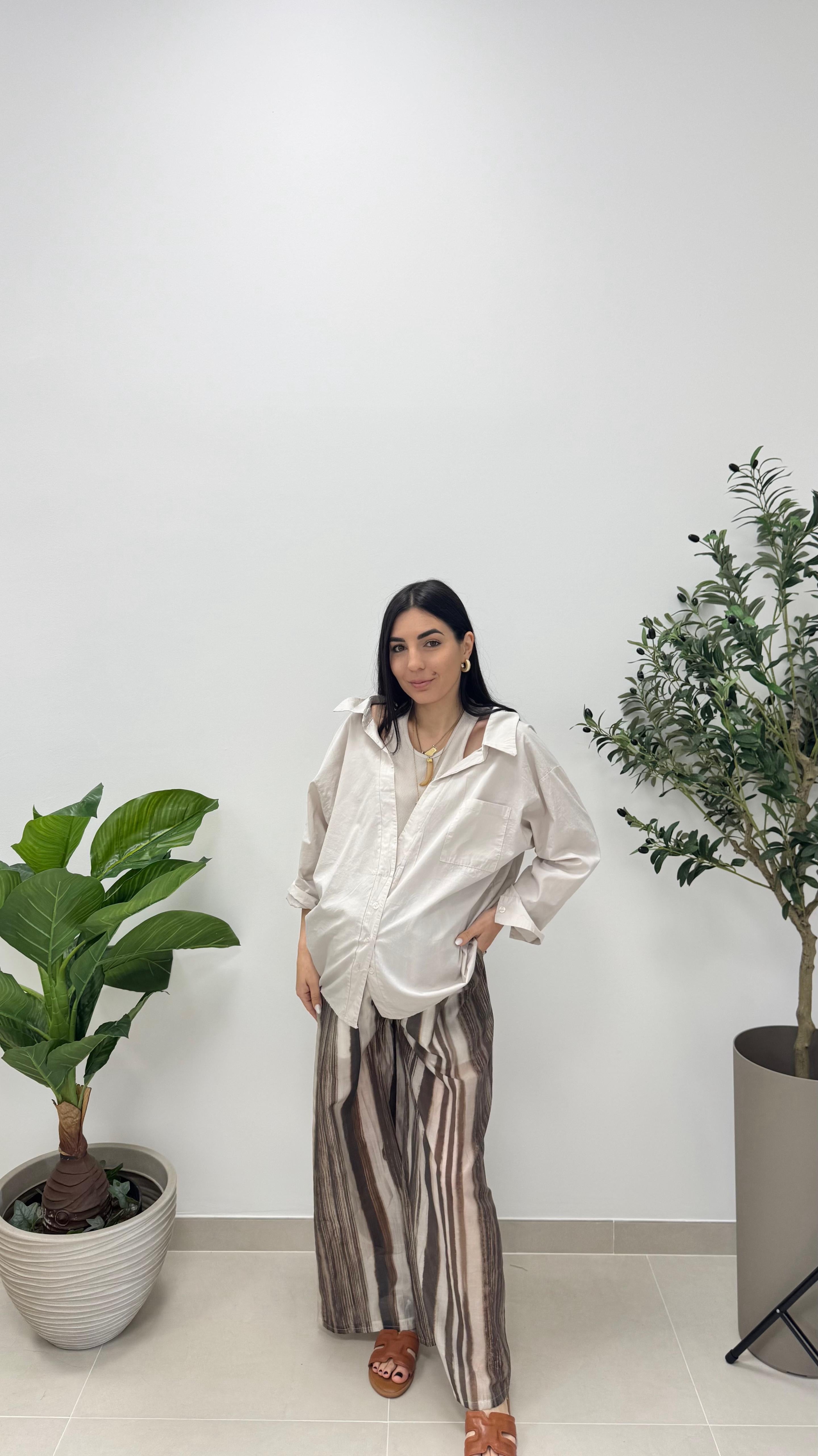 Camicia over Canotta cucita