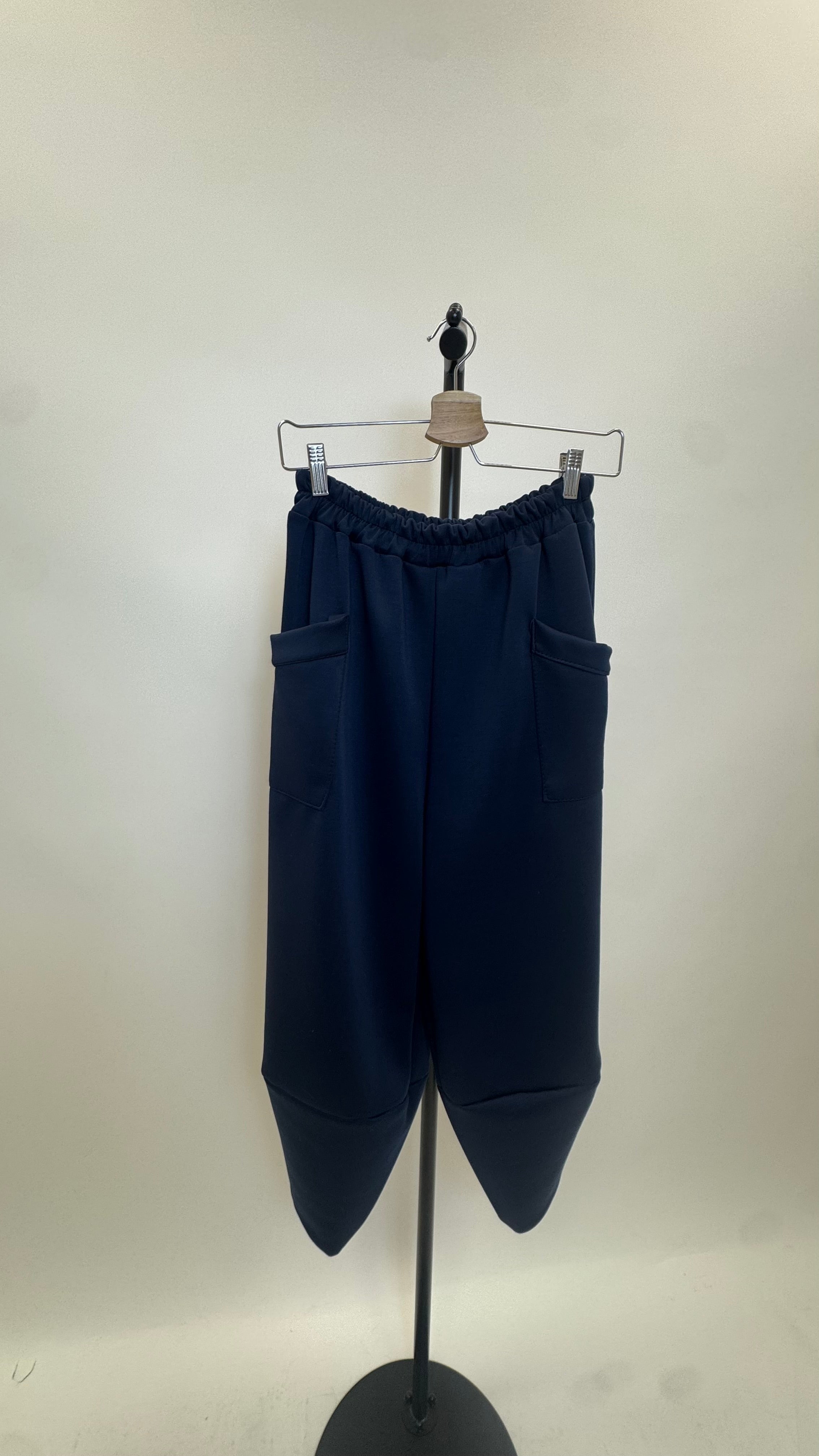 Pantalone Slouchy Blu Notte