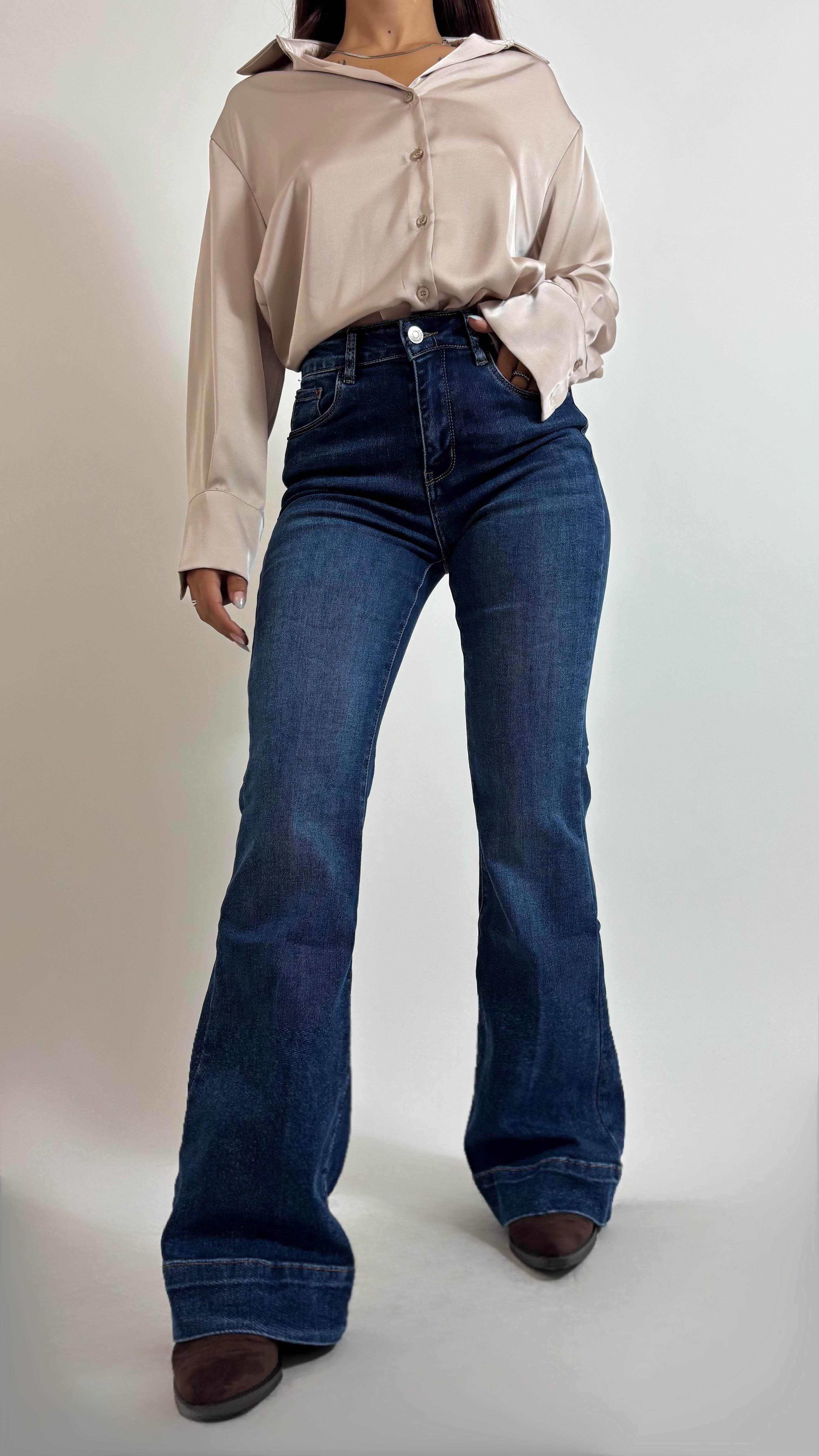 Denim Zampetta Risvolto