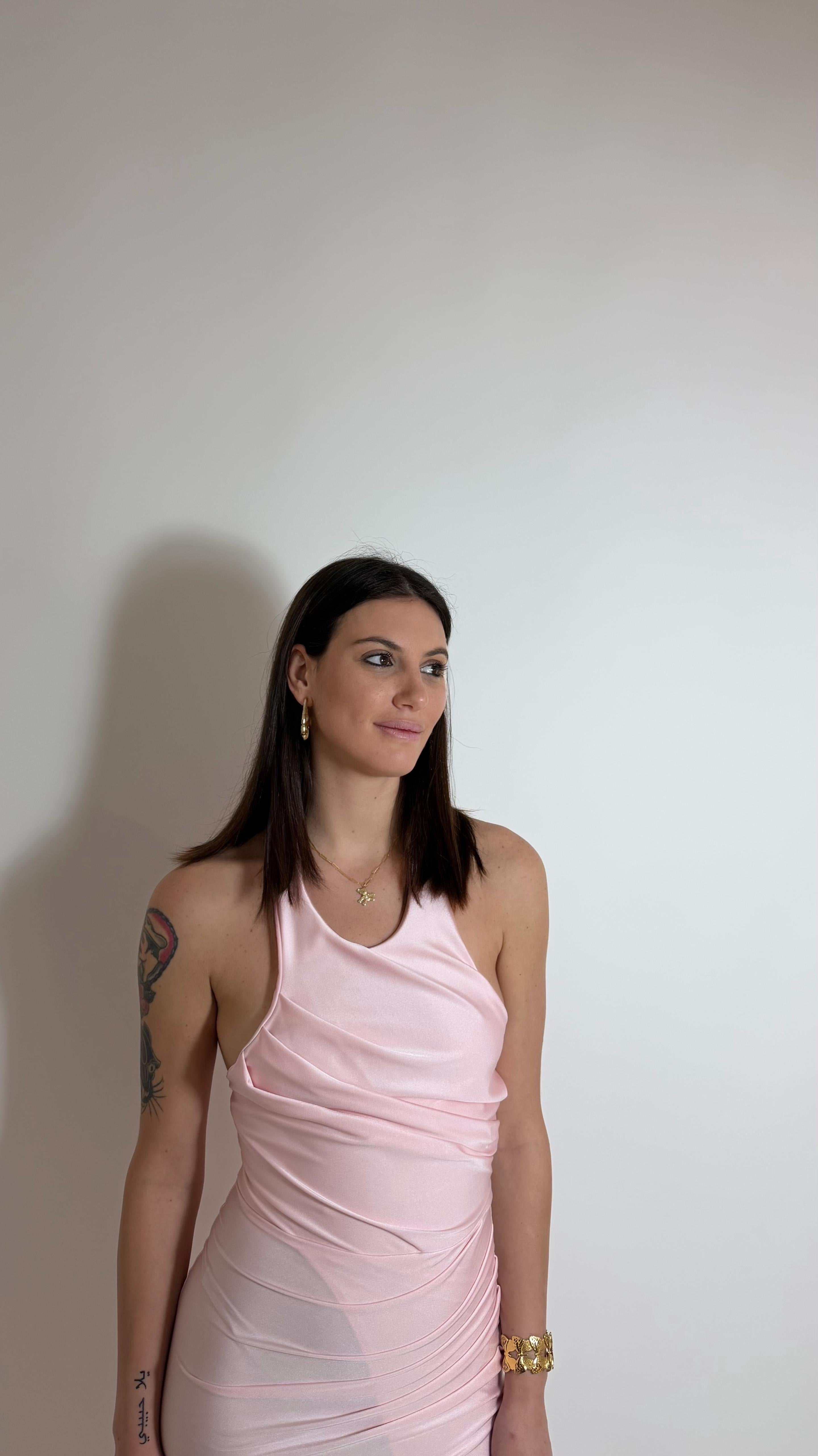 Abito Halter - Rosa