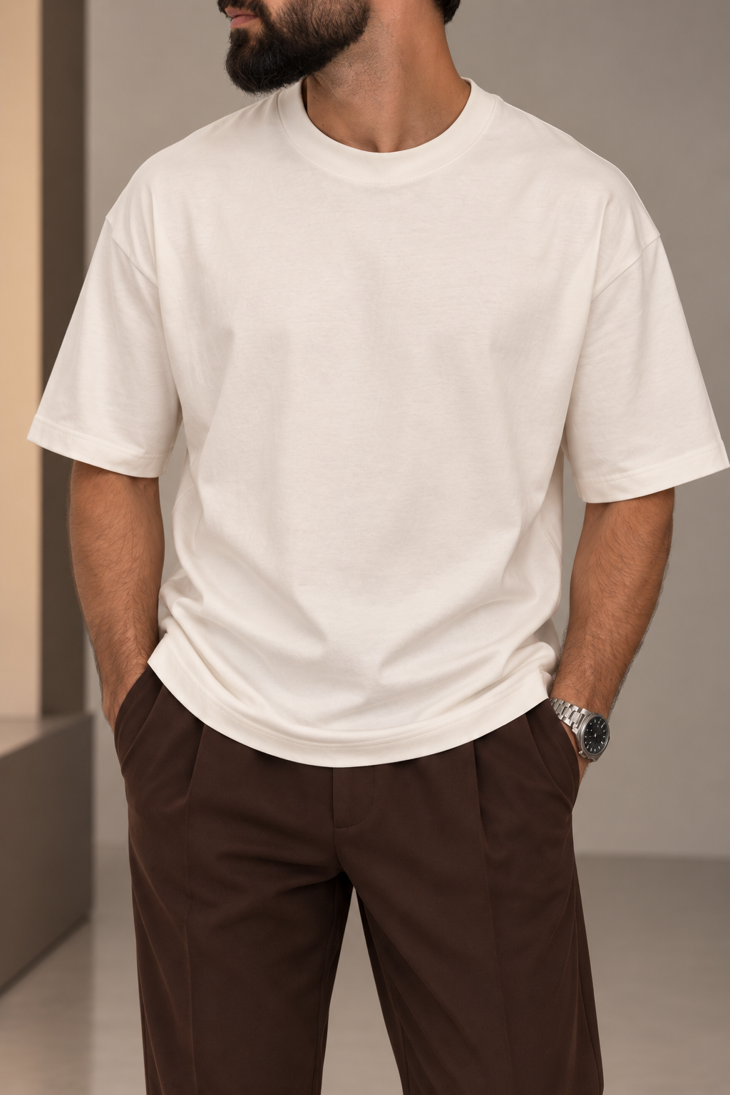 T-shirt Over Essential Bianca