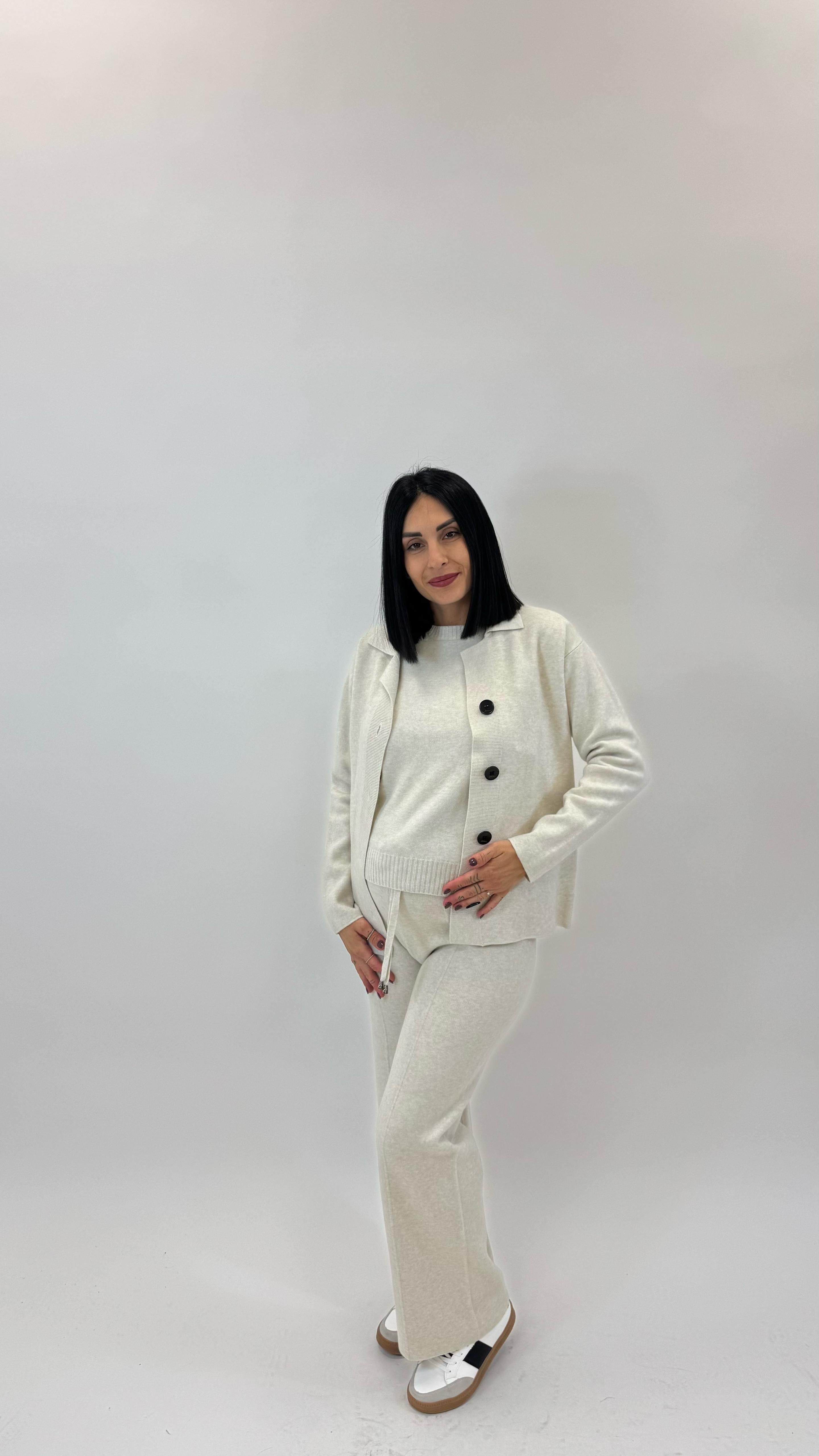 Pantalone Maglina Top Quality Burro