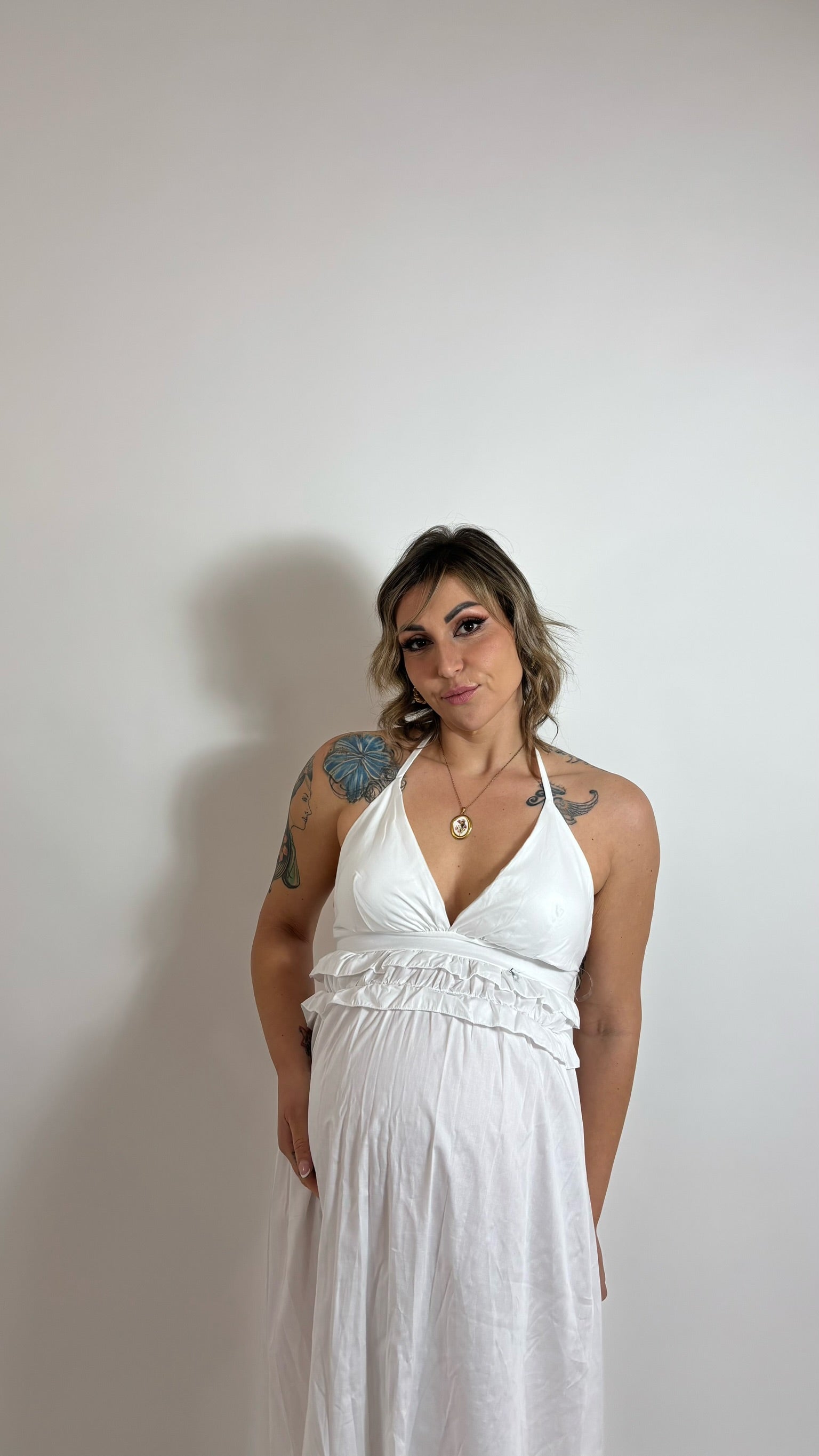 Abito Bon Bon Bianco