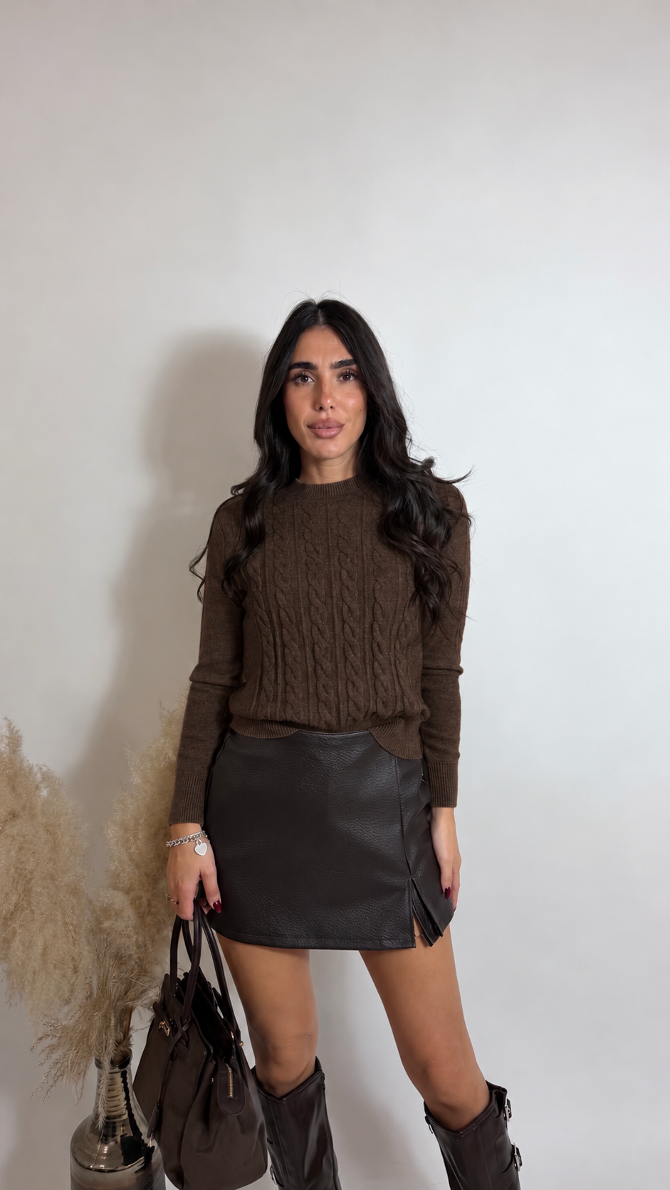 Pull Essential Treccia Choco