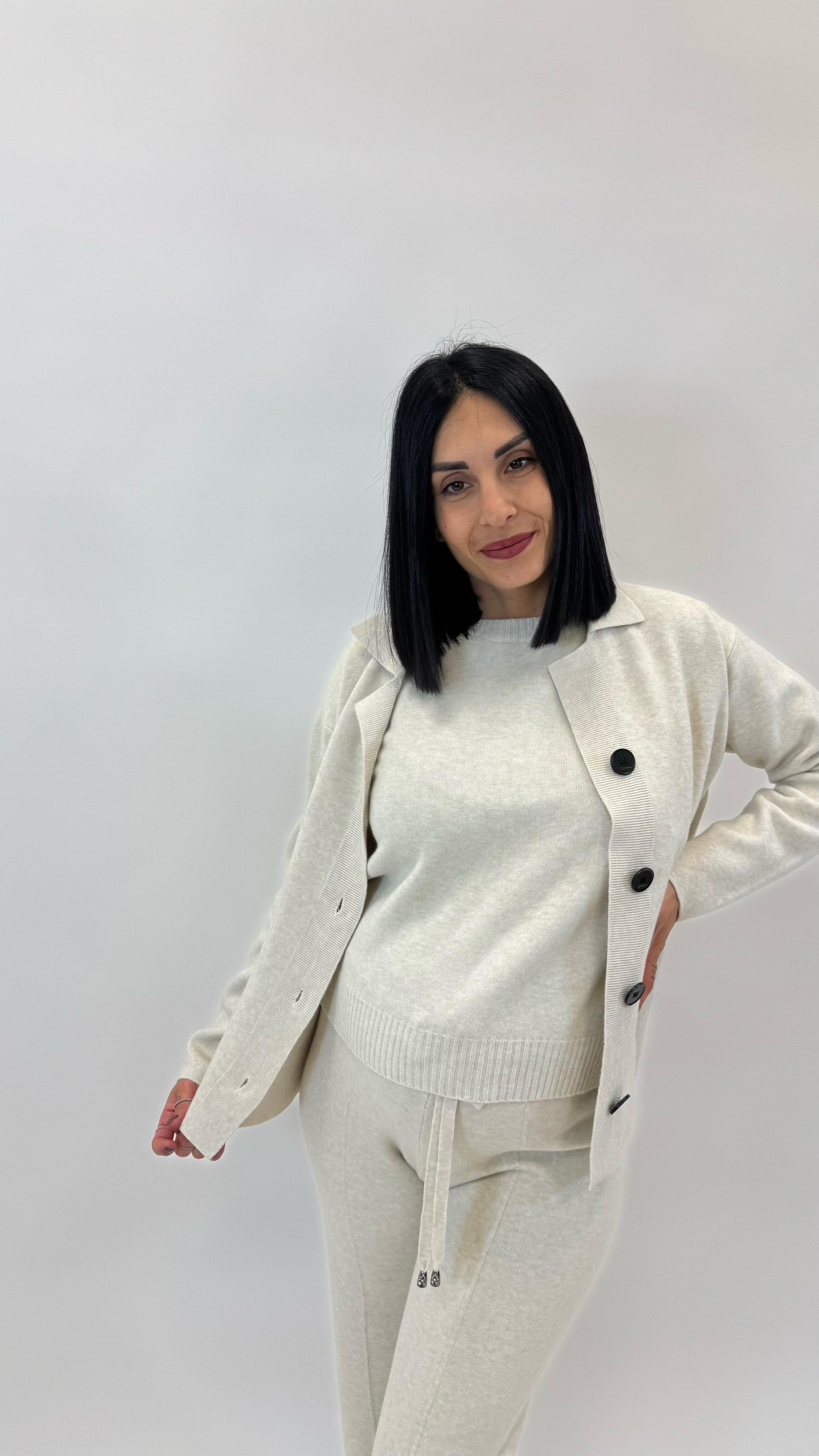 Pull Maglina Morbida Top Quality Burro