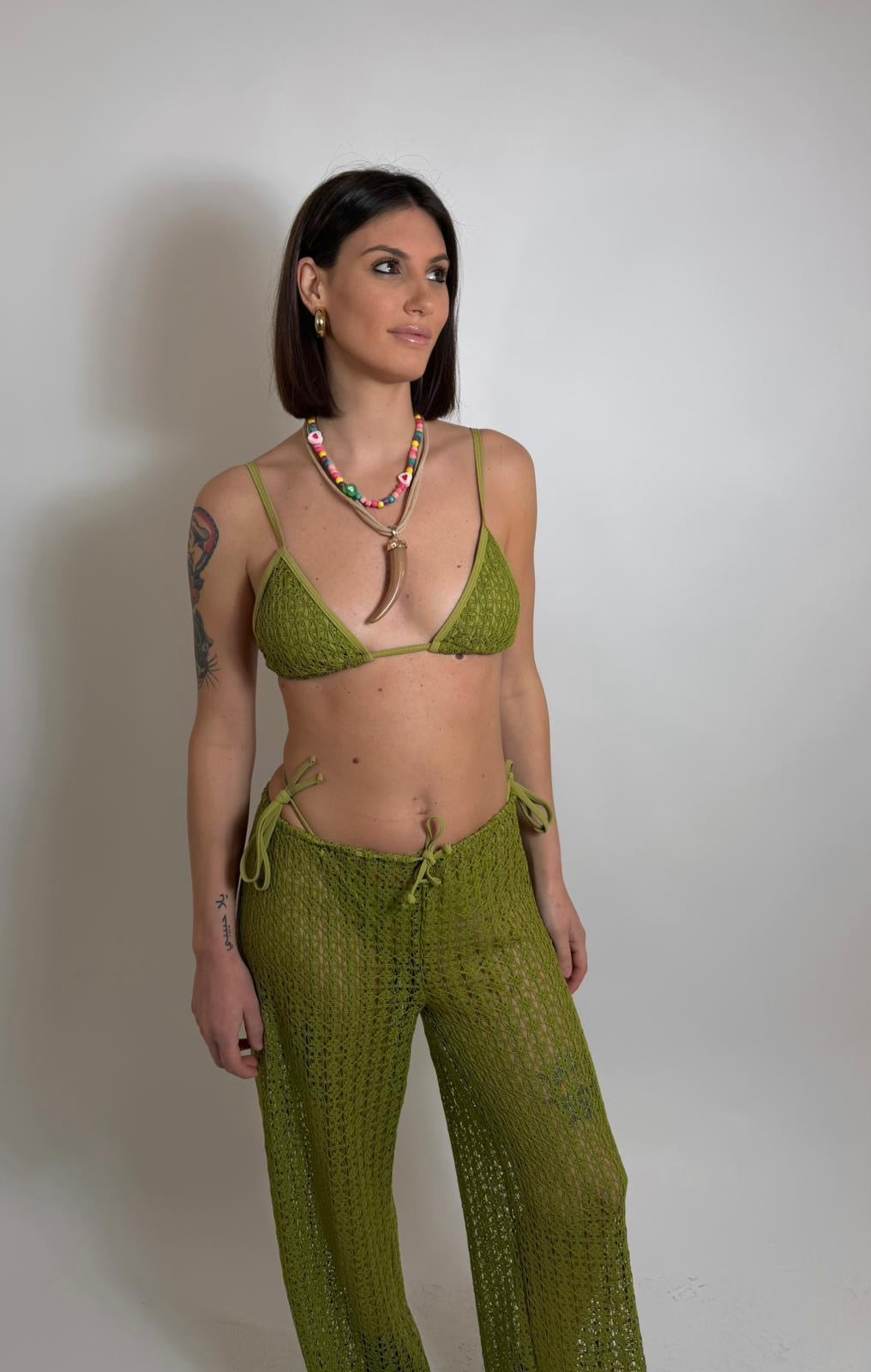 Bikini Crochet Verde
