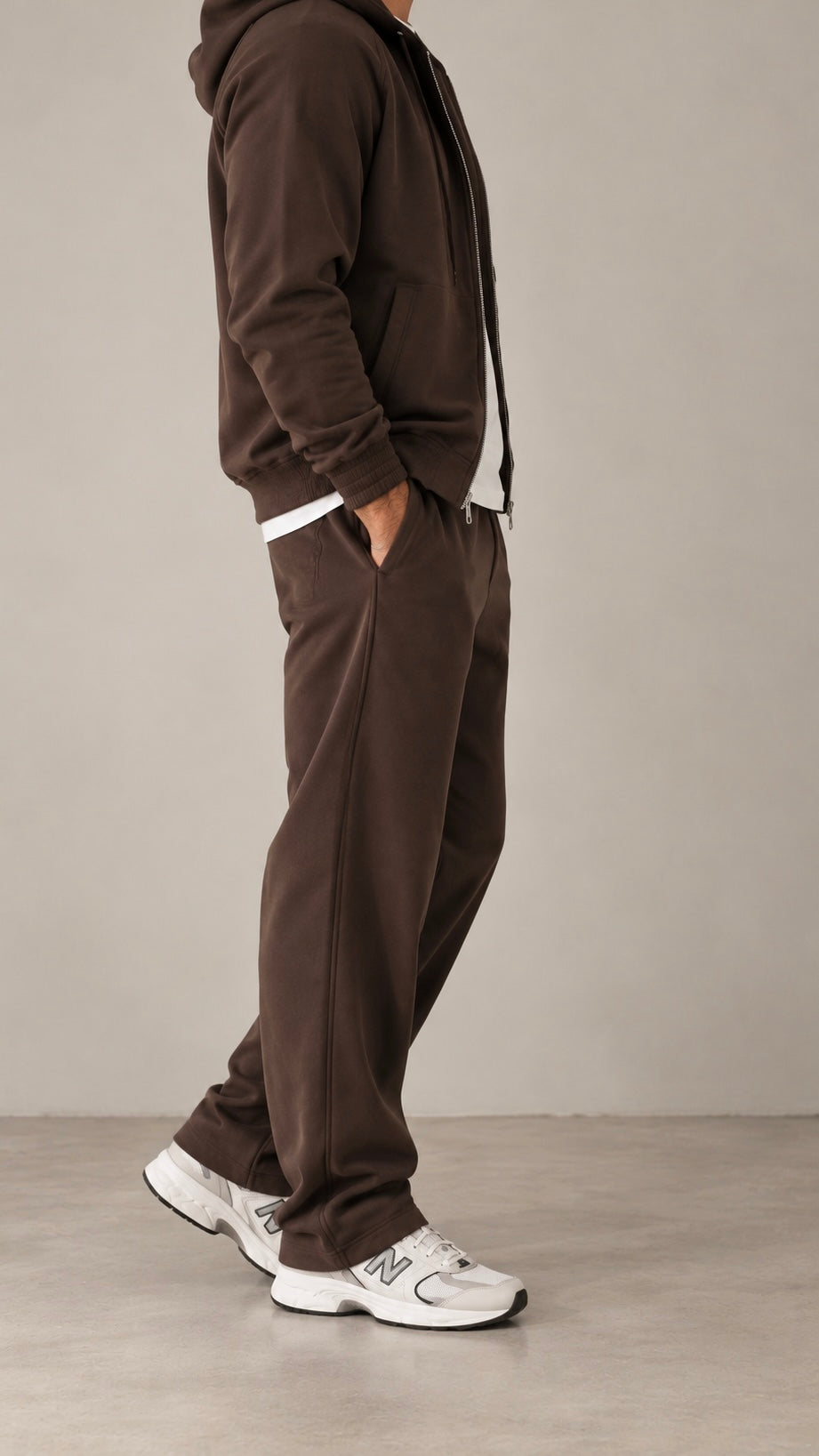 Pantalone in Felpa Choco