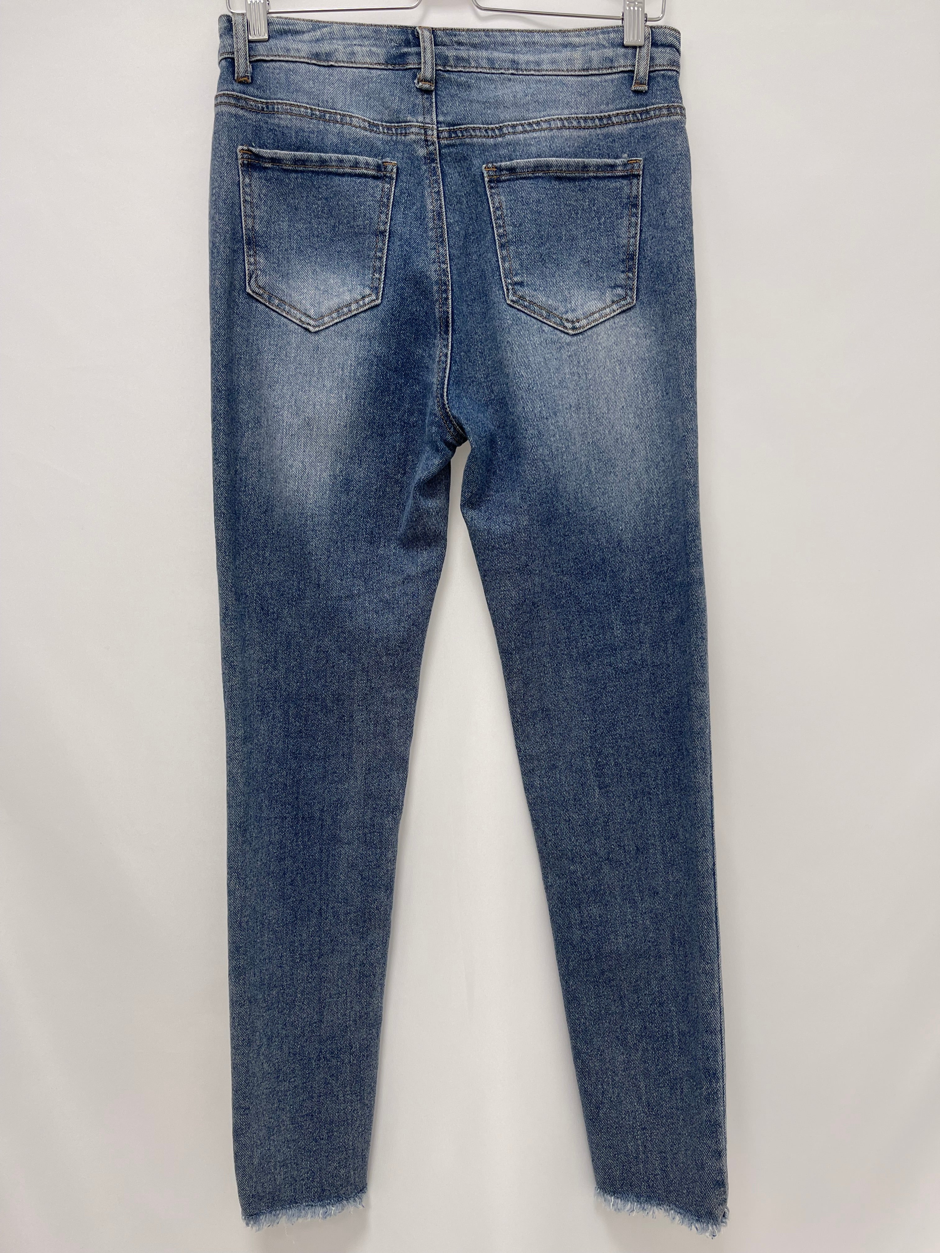 Jeans Skinny Frayed Tg.L/XL
