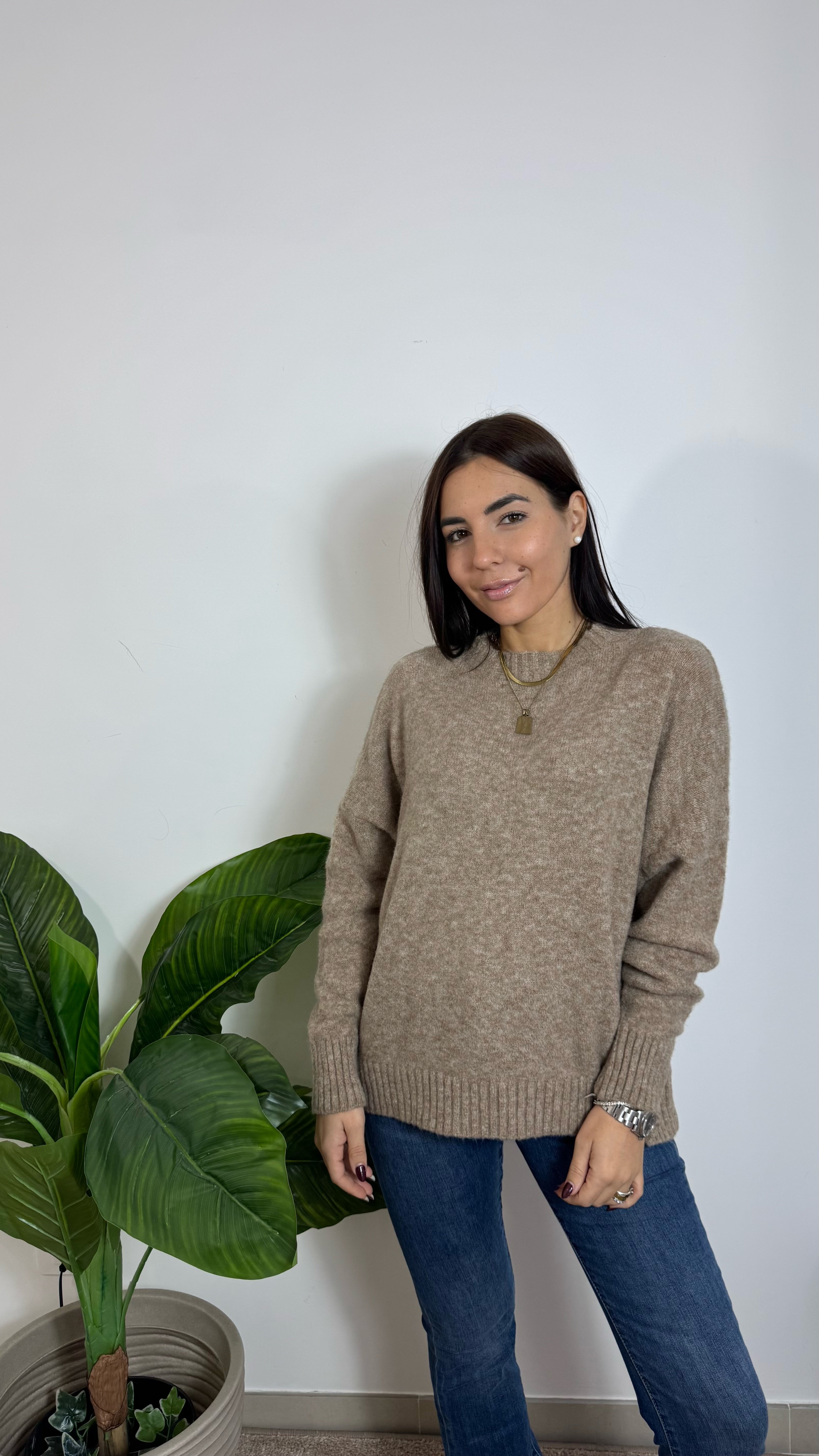 Pull Morbidissimo Girocollo Nude