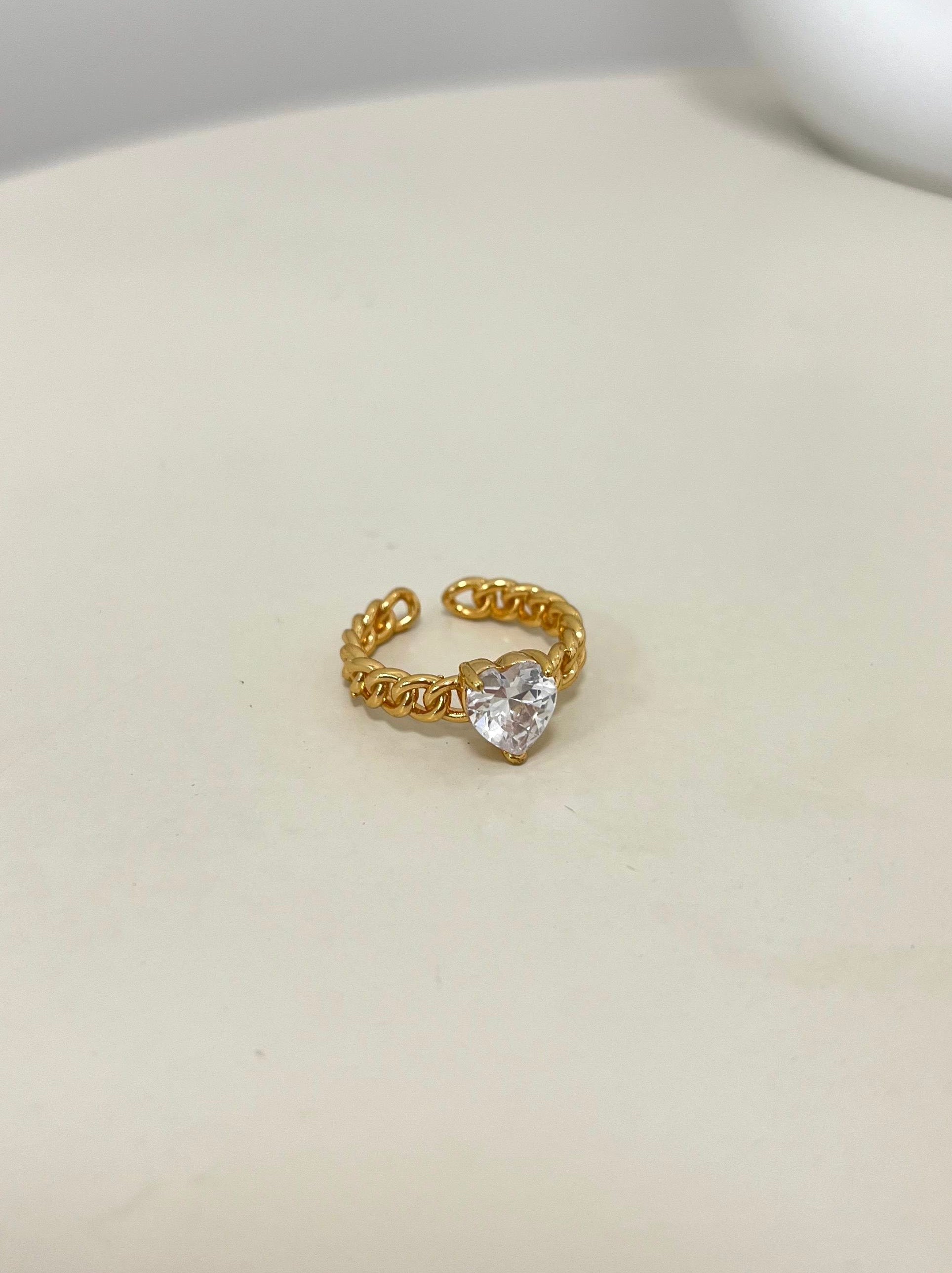 Anello Intrecciato Gold