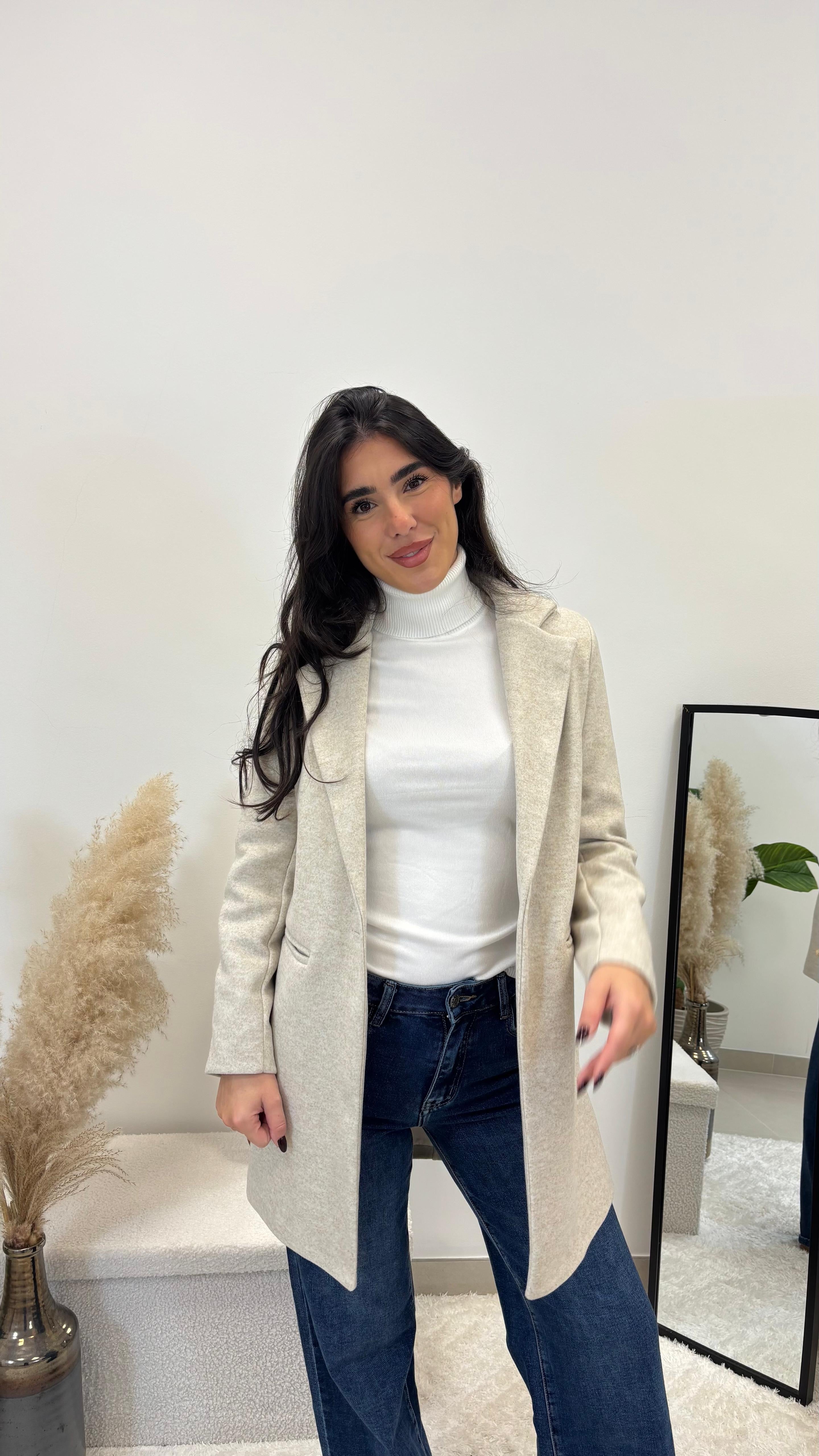 Coat Regular Fit Burro