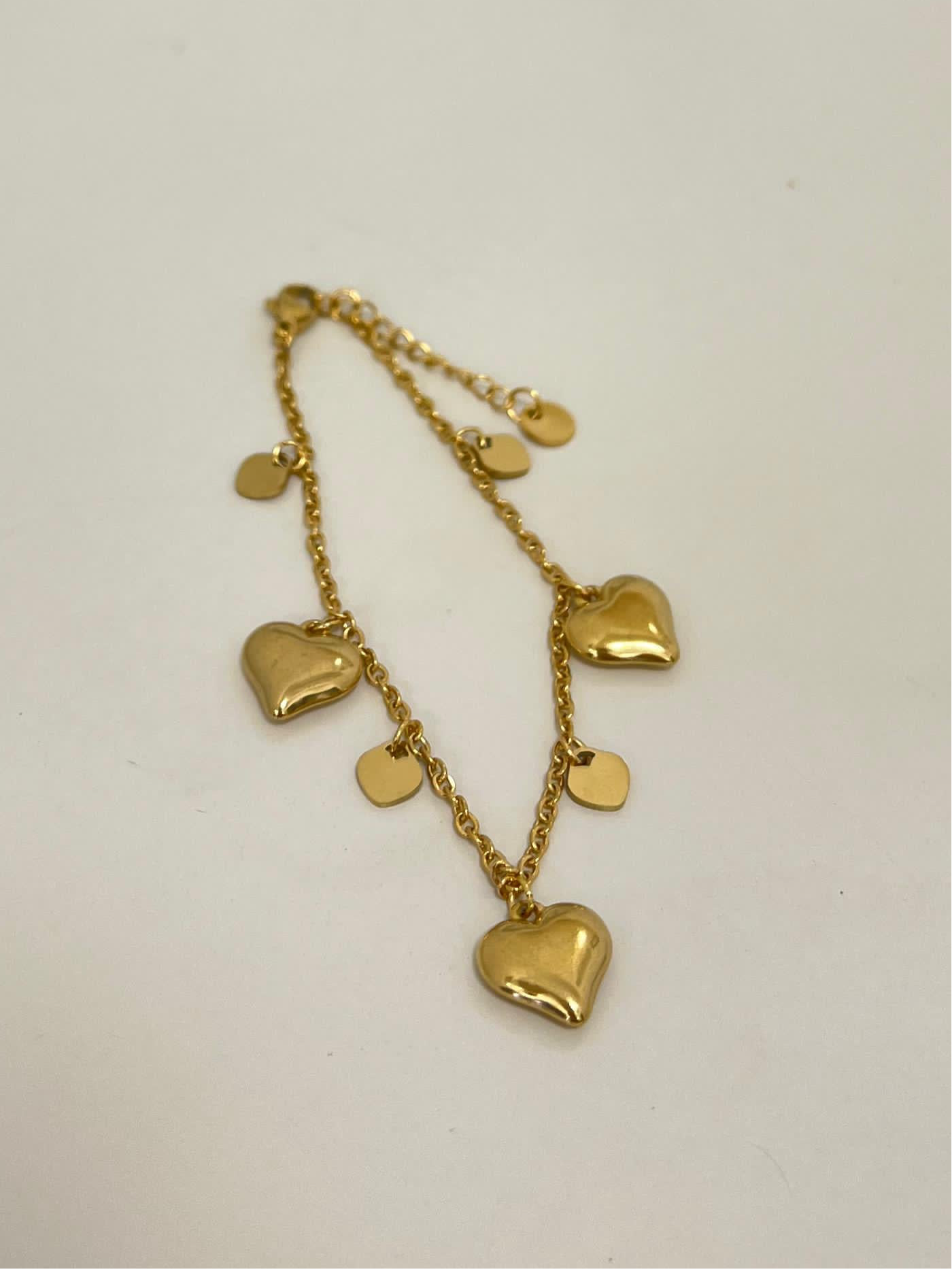 Bracciale Hearts Gold