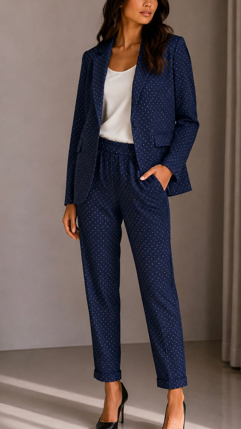 Tailleur Sparkling Blu Notte