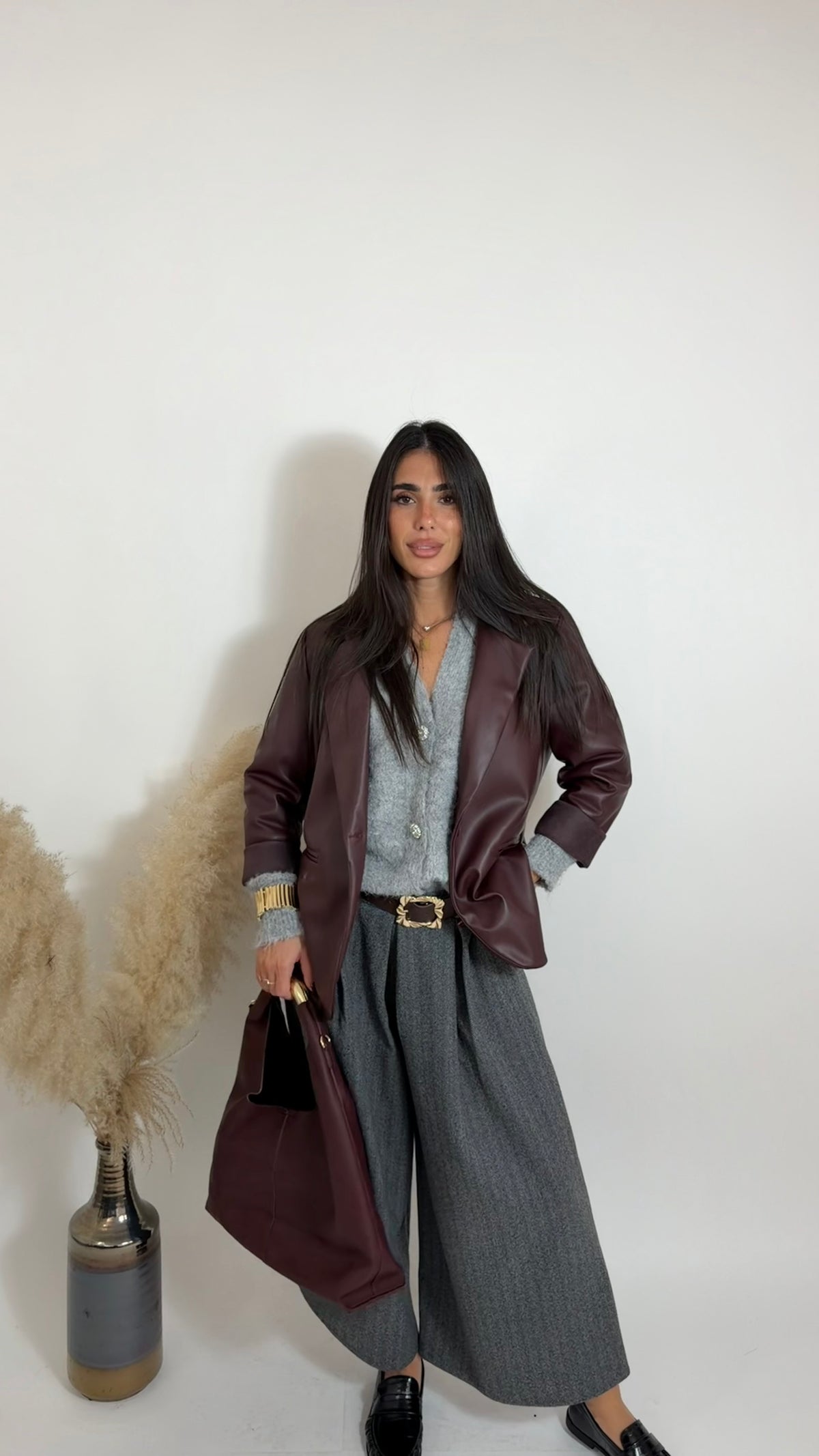 Pantalone Herringbone