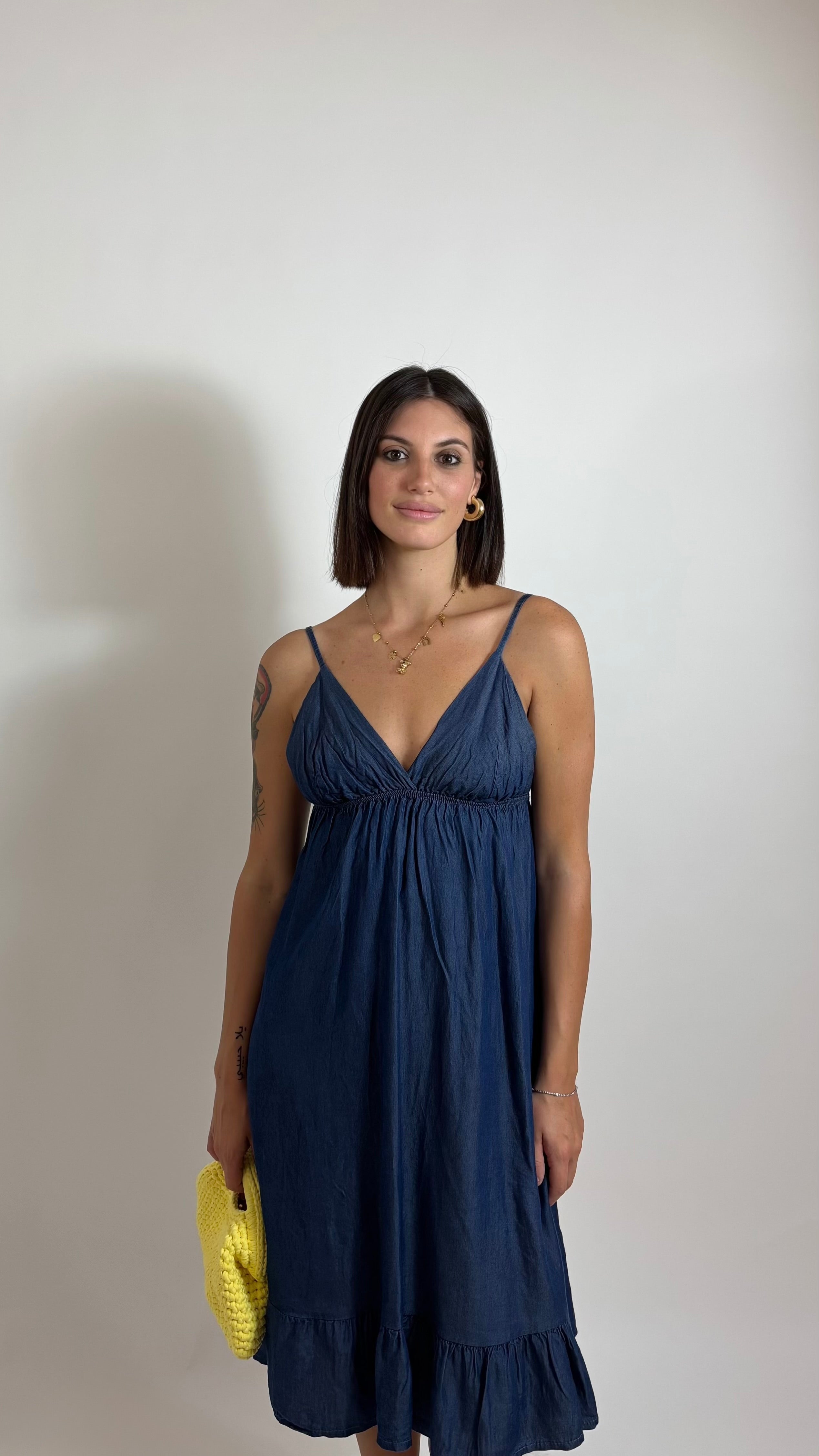 Abito Triangolo Chambray