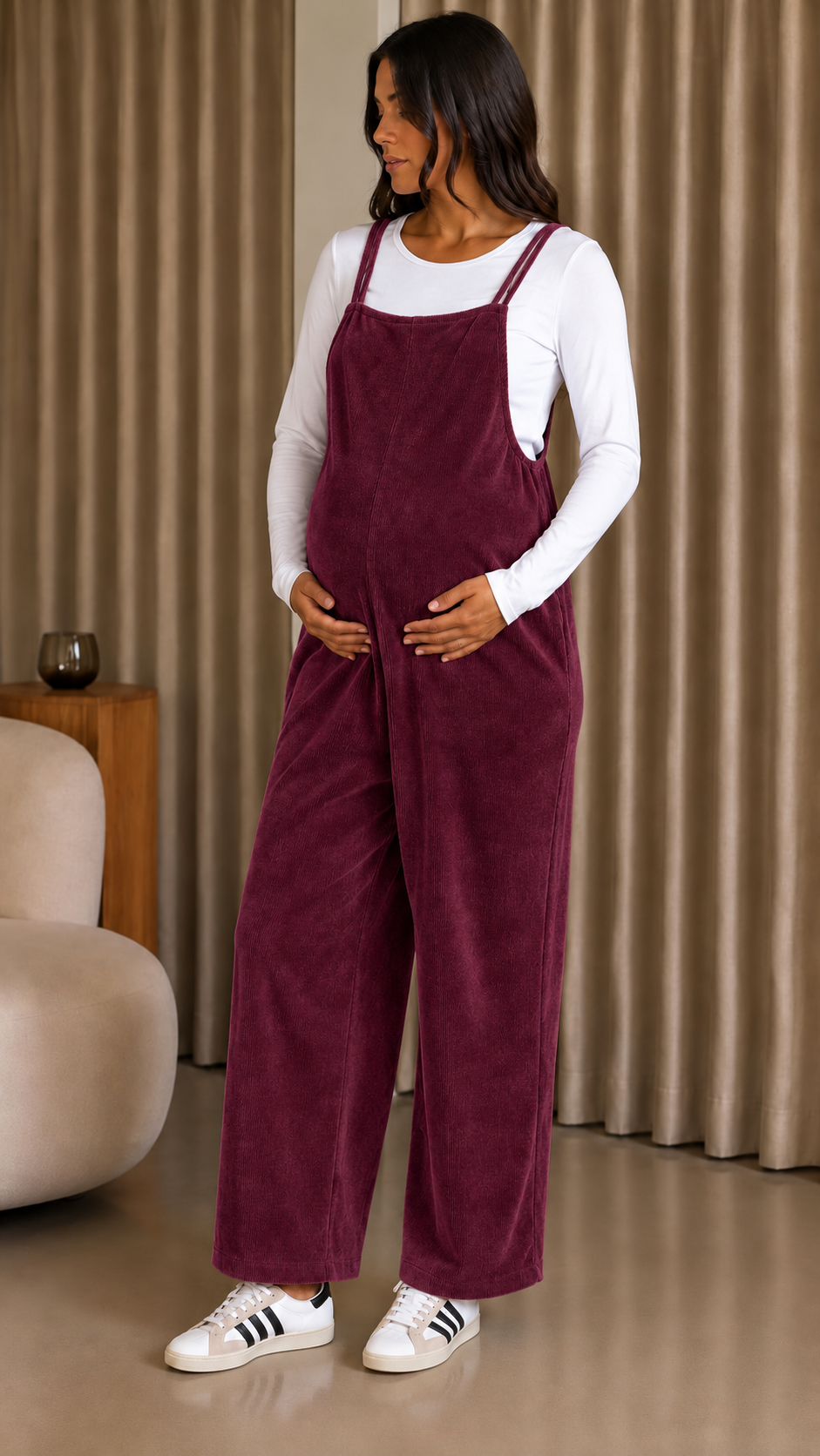 Salopette Comfy Burgundy