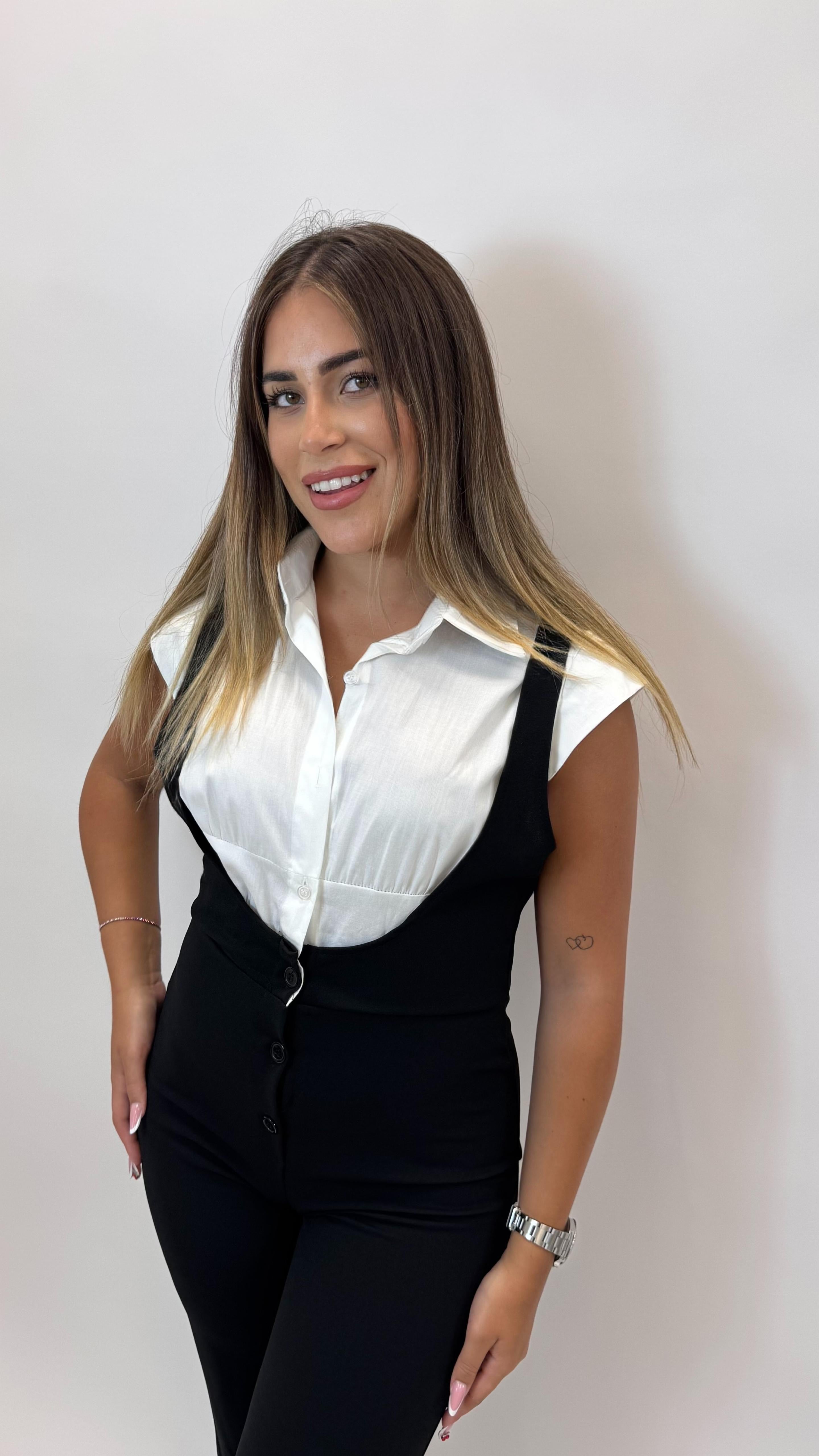 Salopette Camicia Cucita