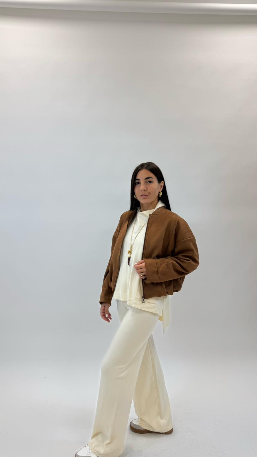 Sporty Set Maglina Morbida Burro