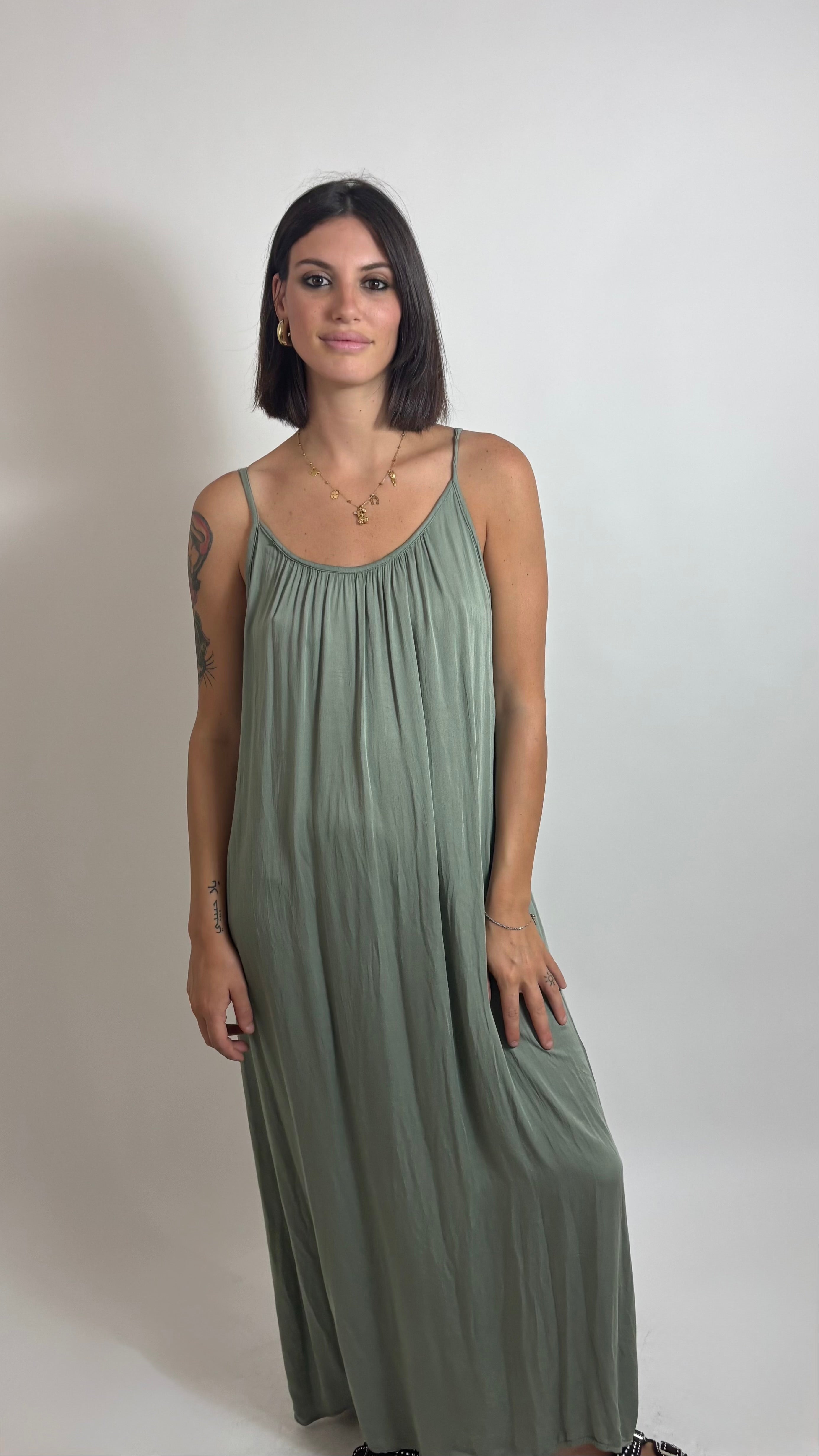 Abito Altea Verde Utiliy