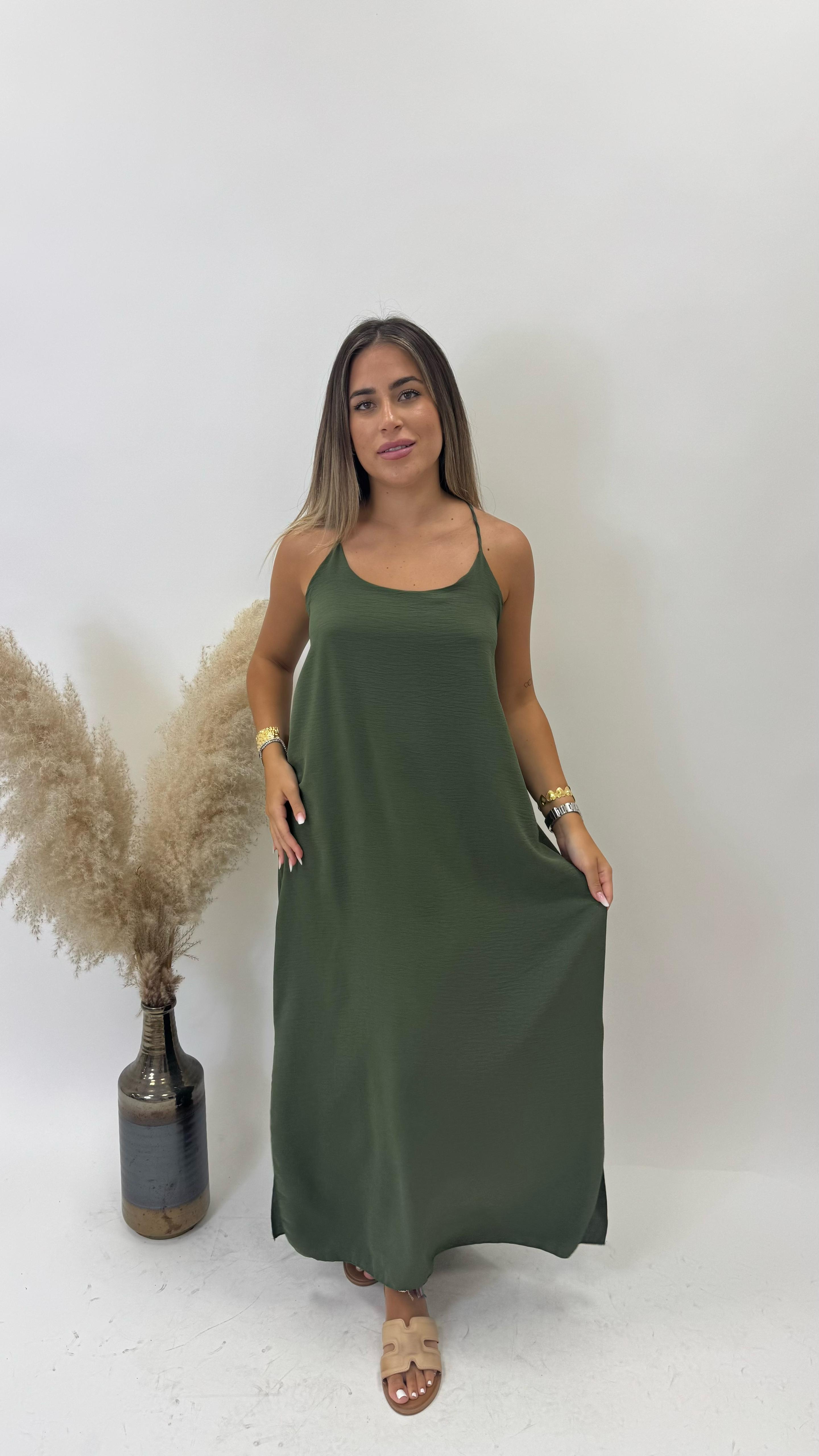 Abito Feeling Verde Utility
