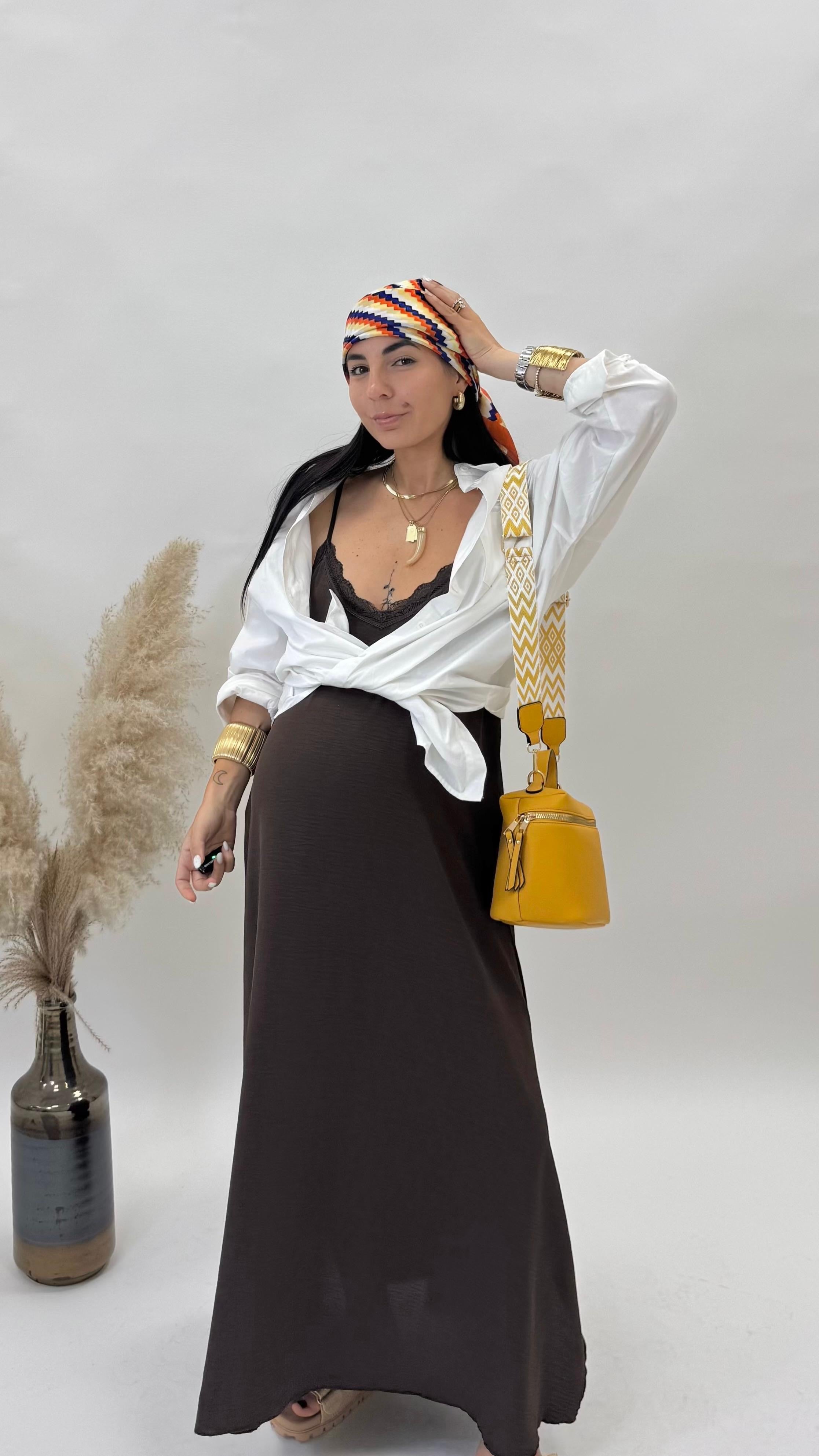 Slip Dress Cioccolato