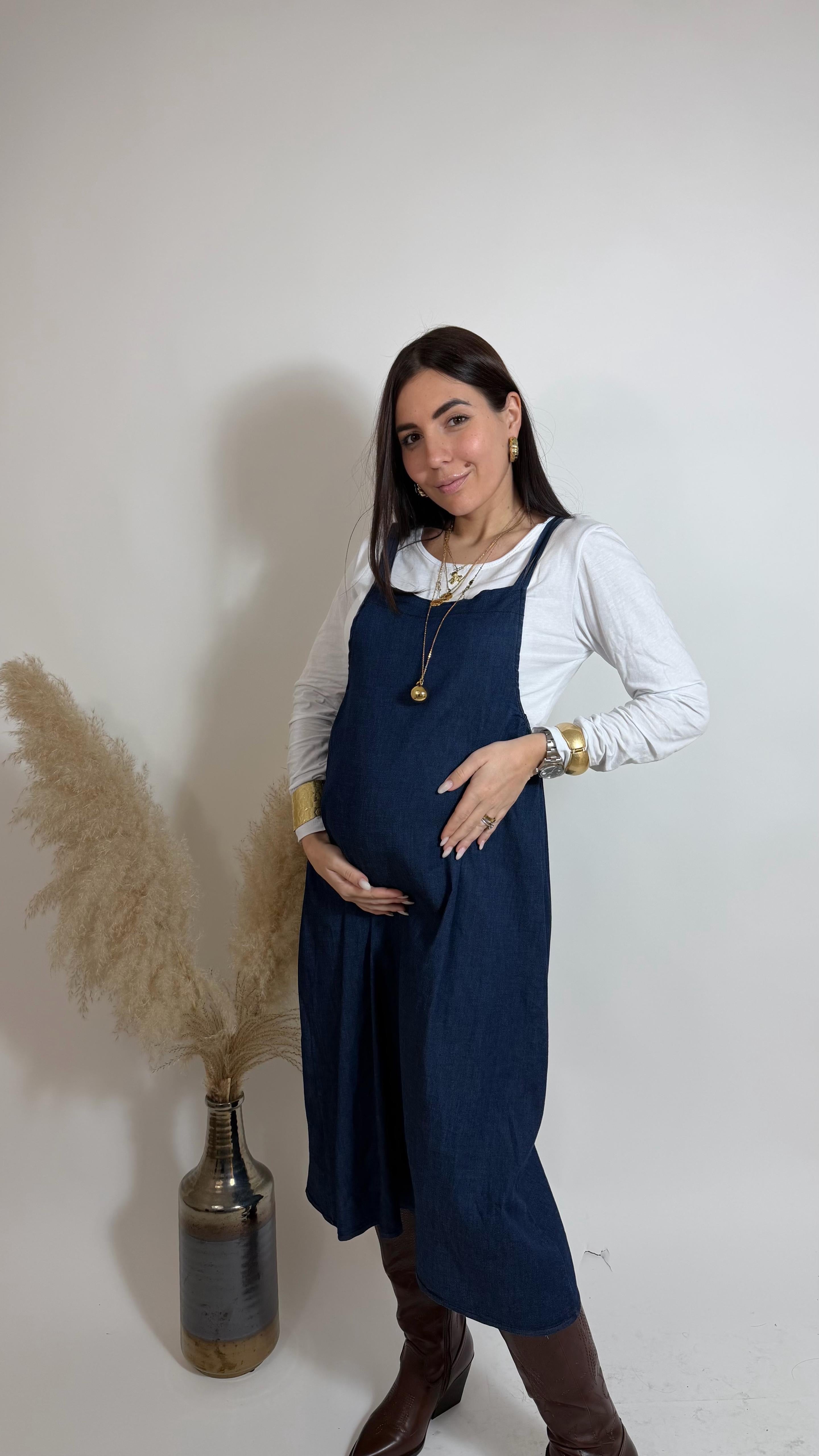 Abito Salopette Maglia Inclusa