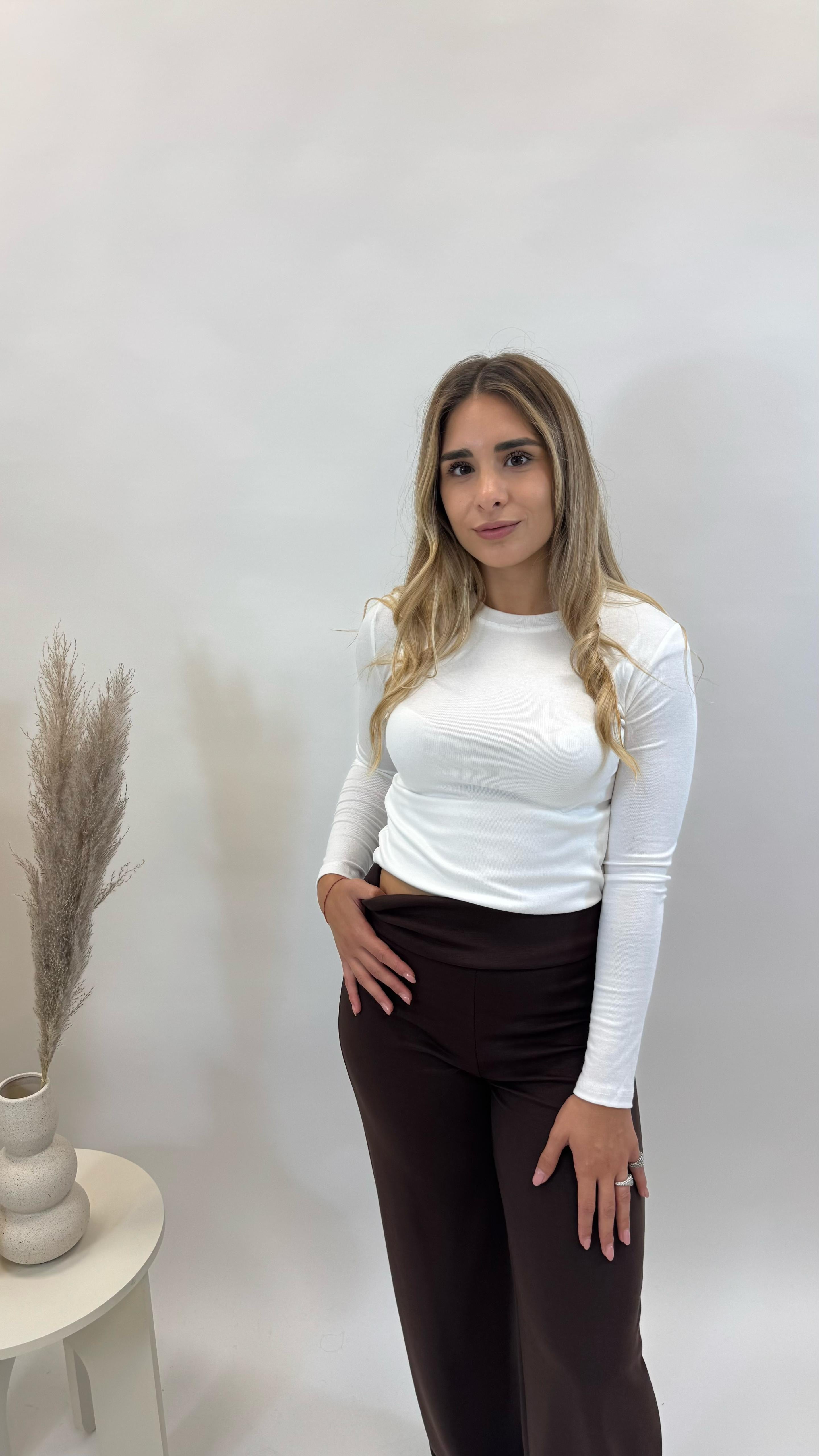 Maglia Basic White