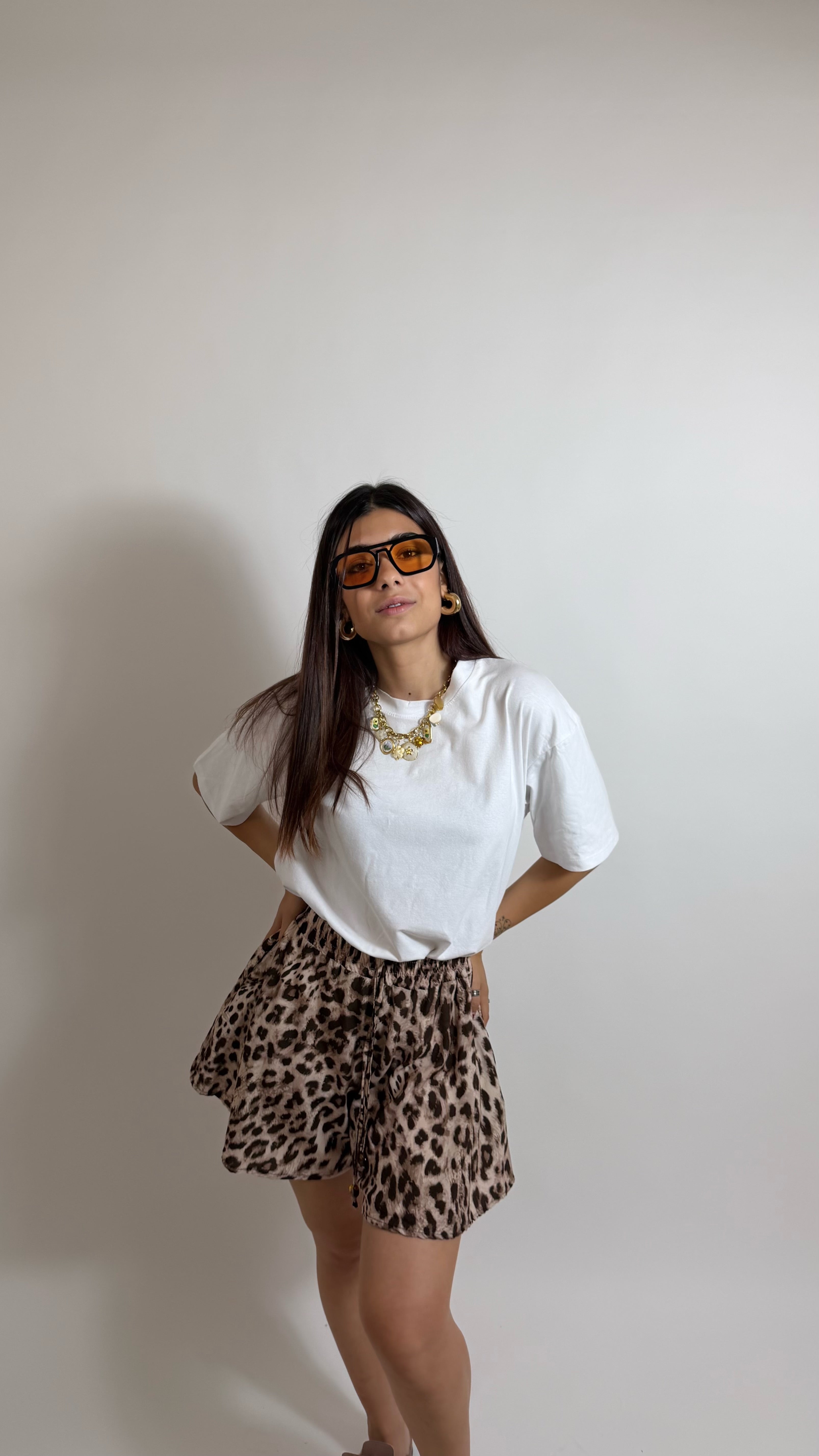 Shorts Leopard Soft