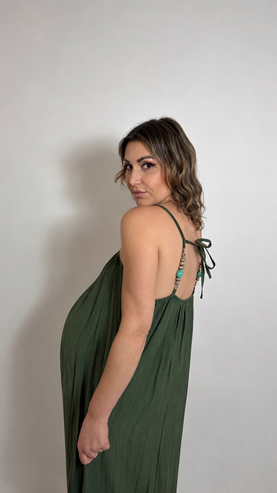 Maxi Dress Jewel Verde Utility