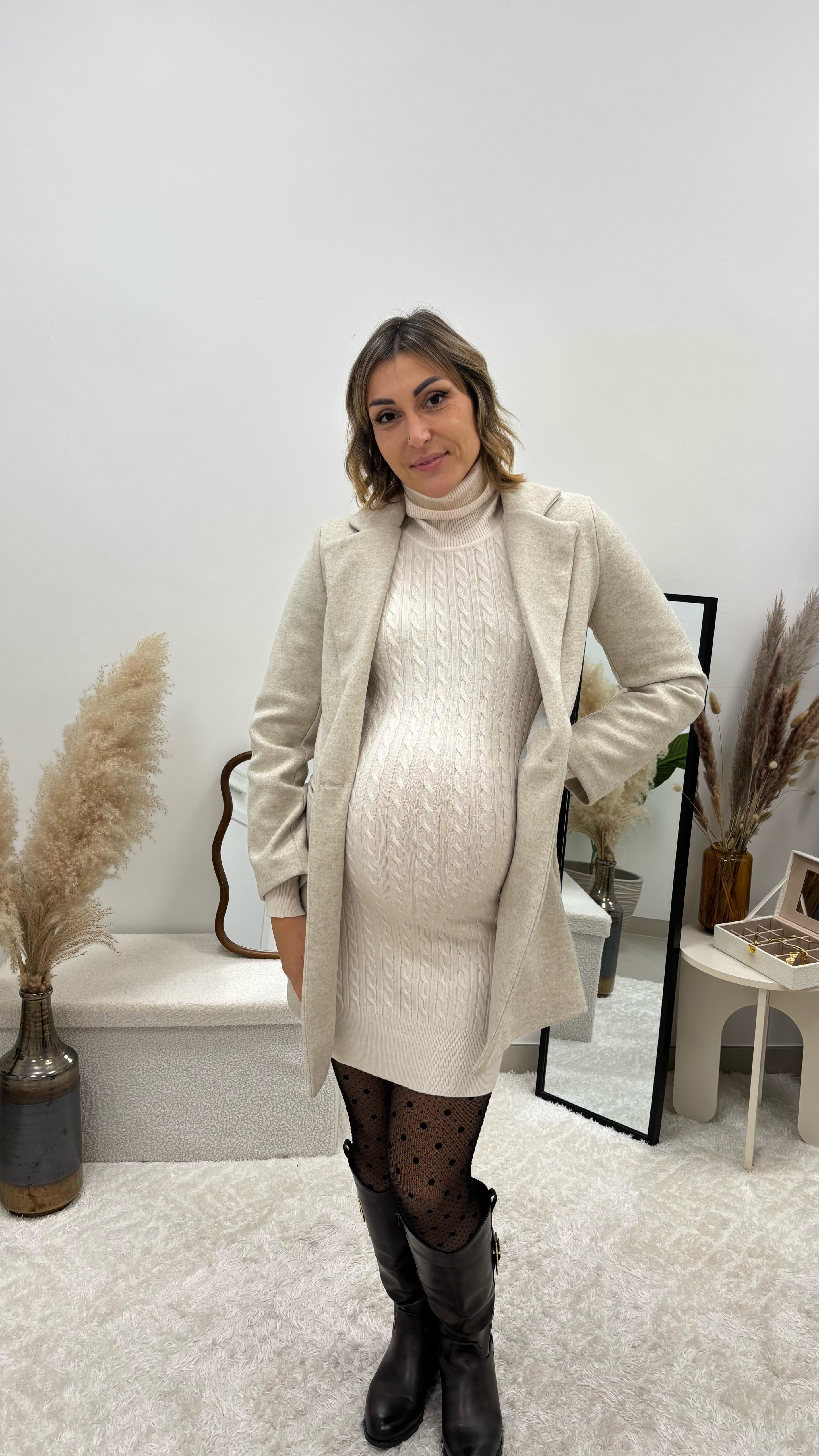 Coat Regular Fit Burro