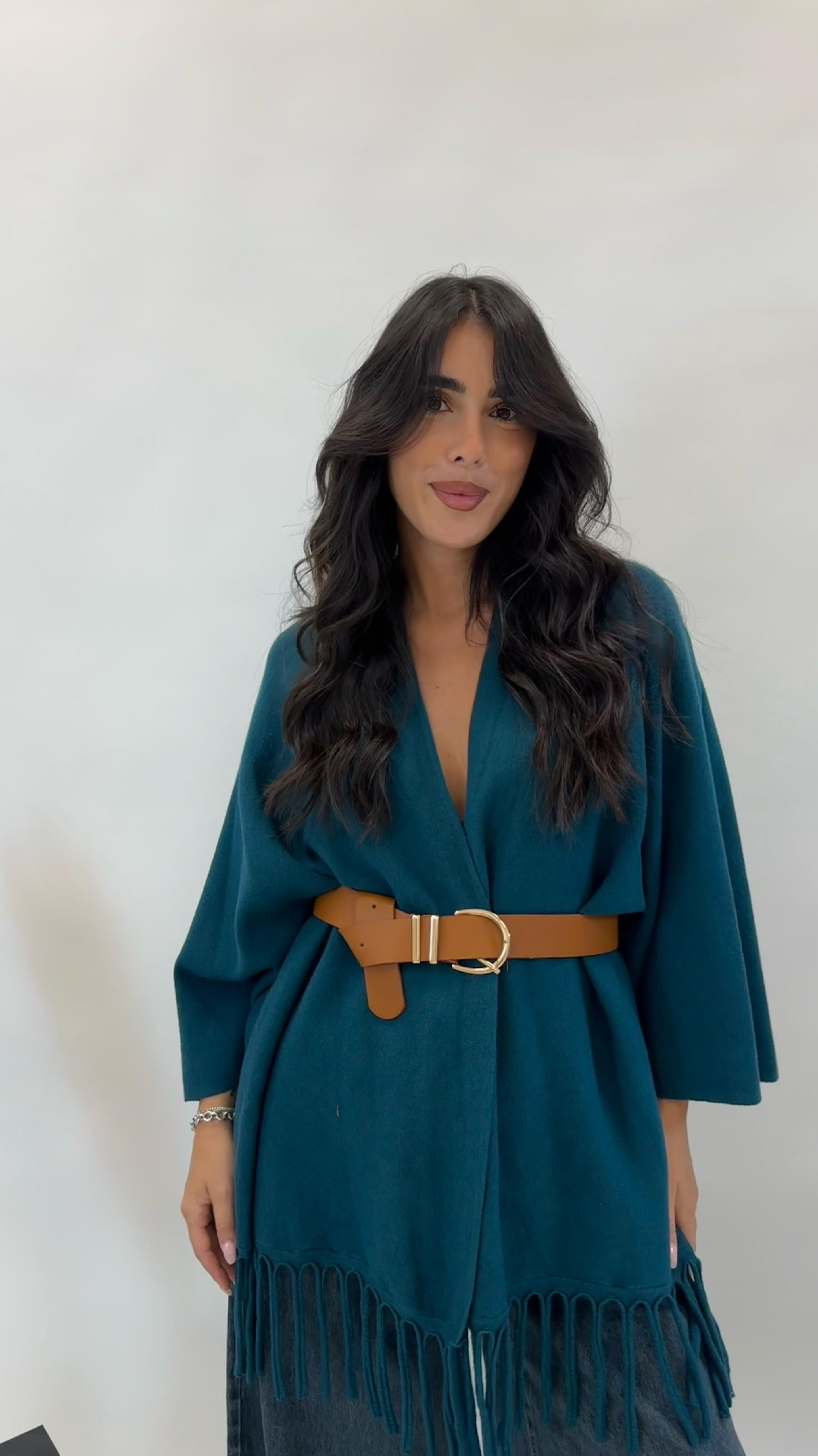 Cardigan Manica Campana Ottanio