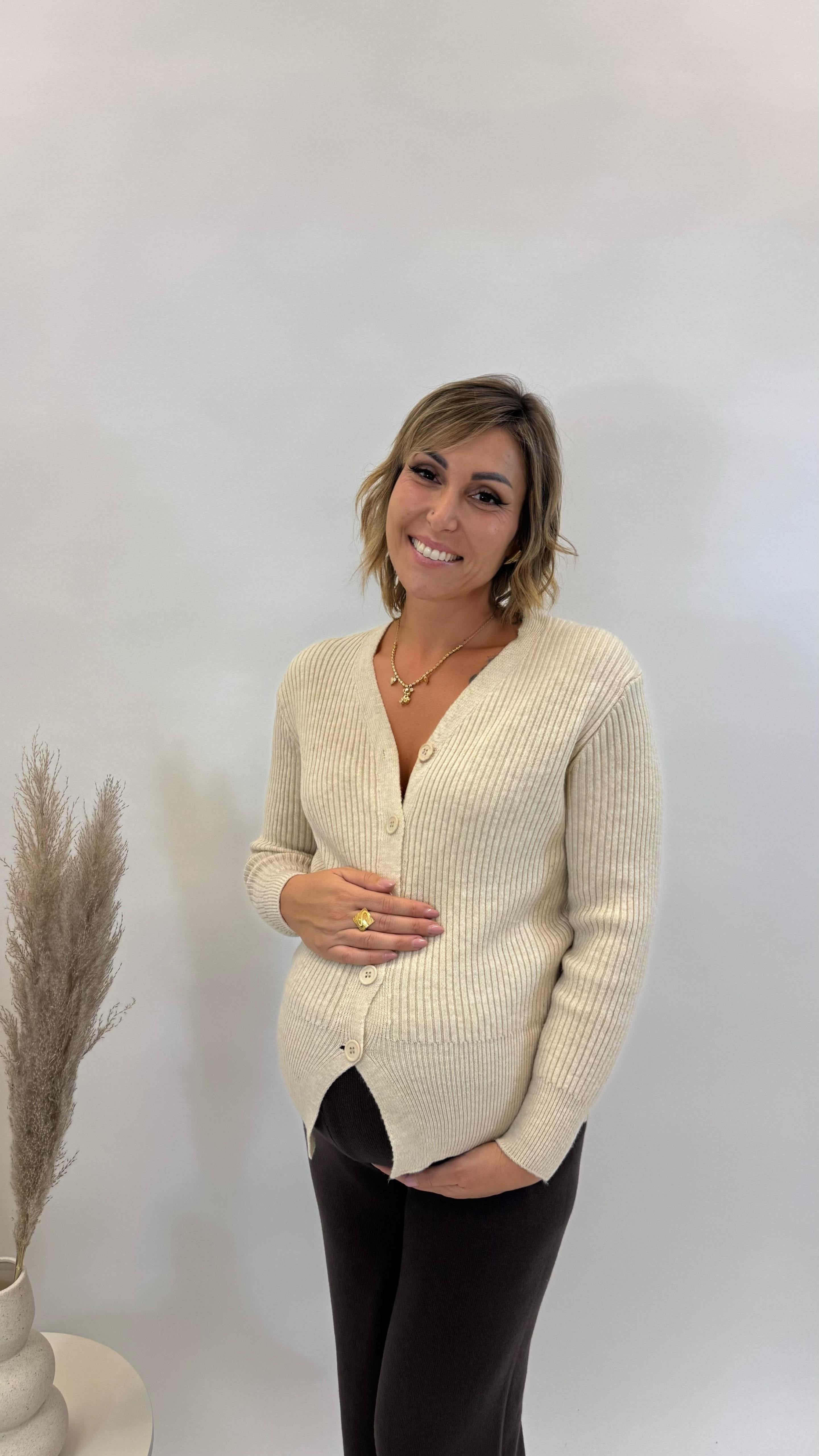 Cardigan Pull Burro