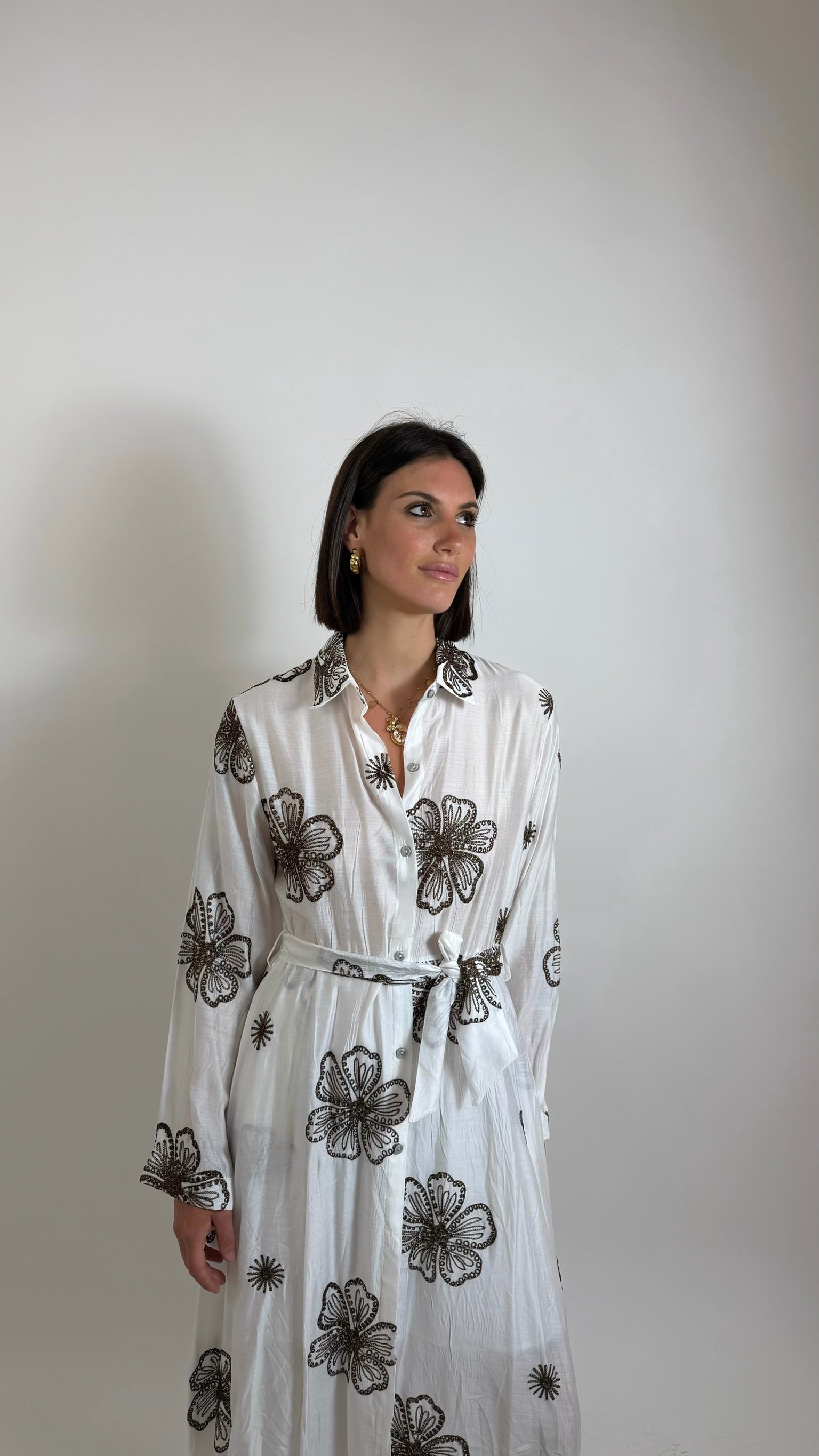 Maxi Dress Provenza Choco