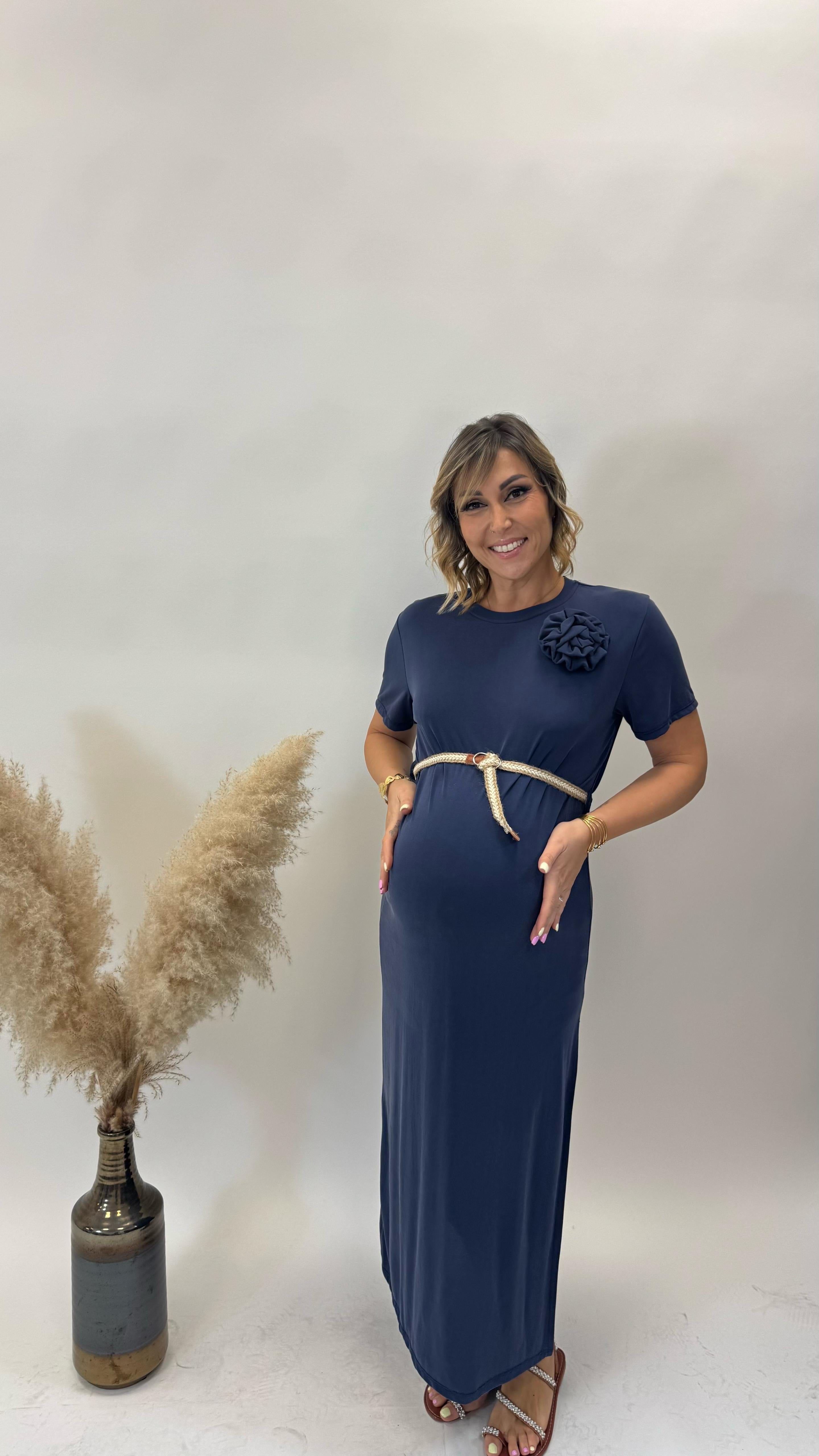 Abito Sofficissimo Basic Blu Notte