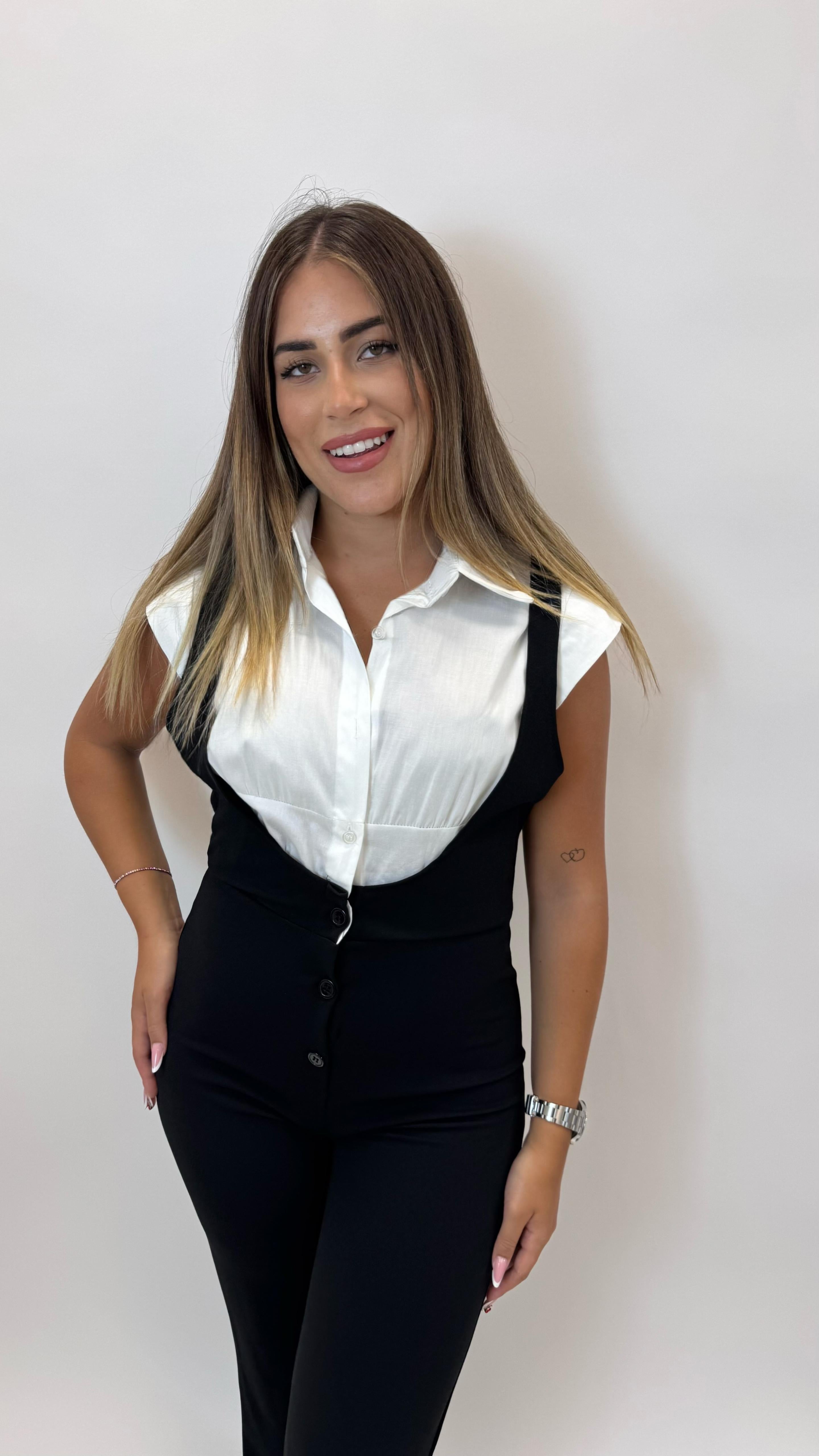 Salopette Camicia Cucita