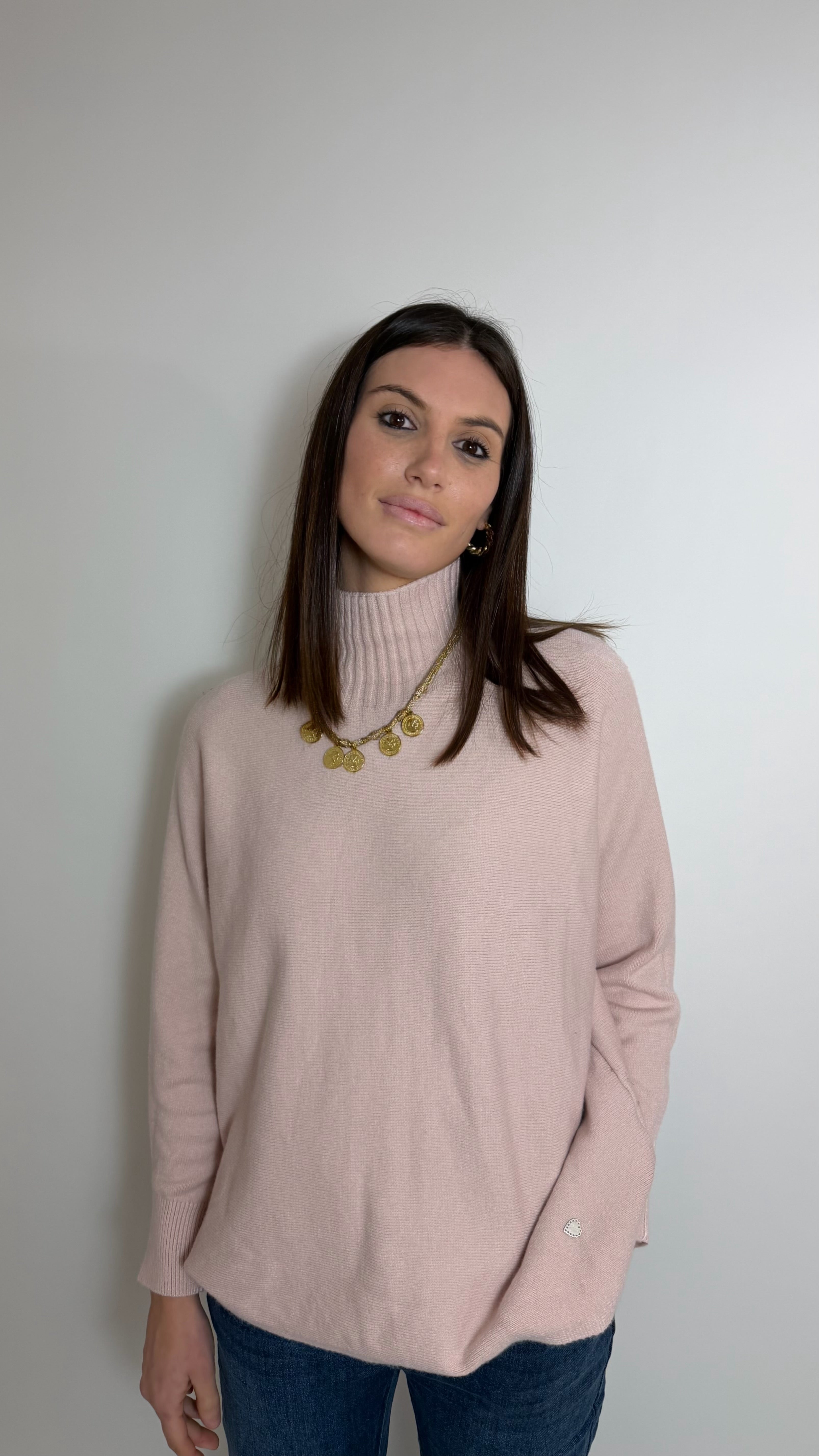 Pull Cozy Rosa