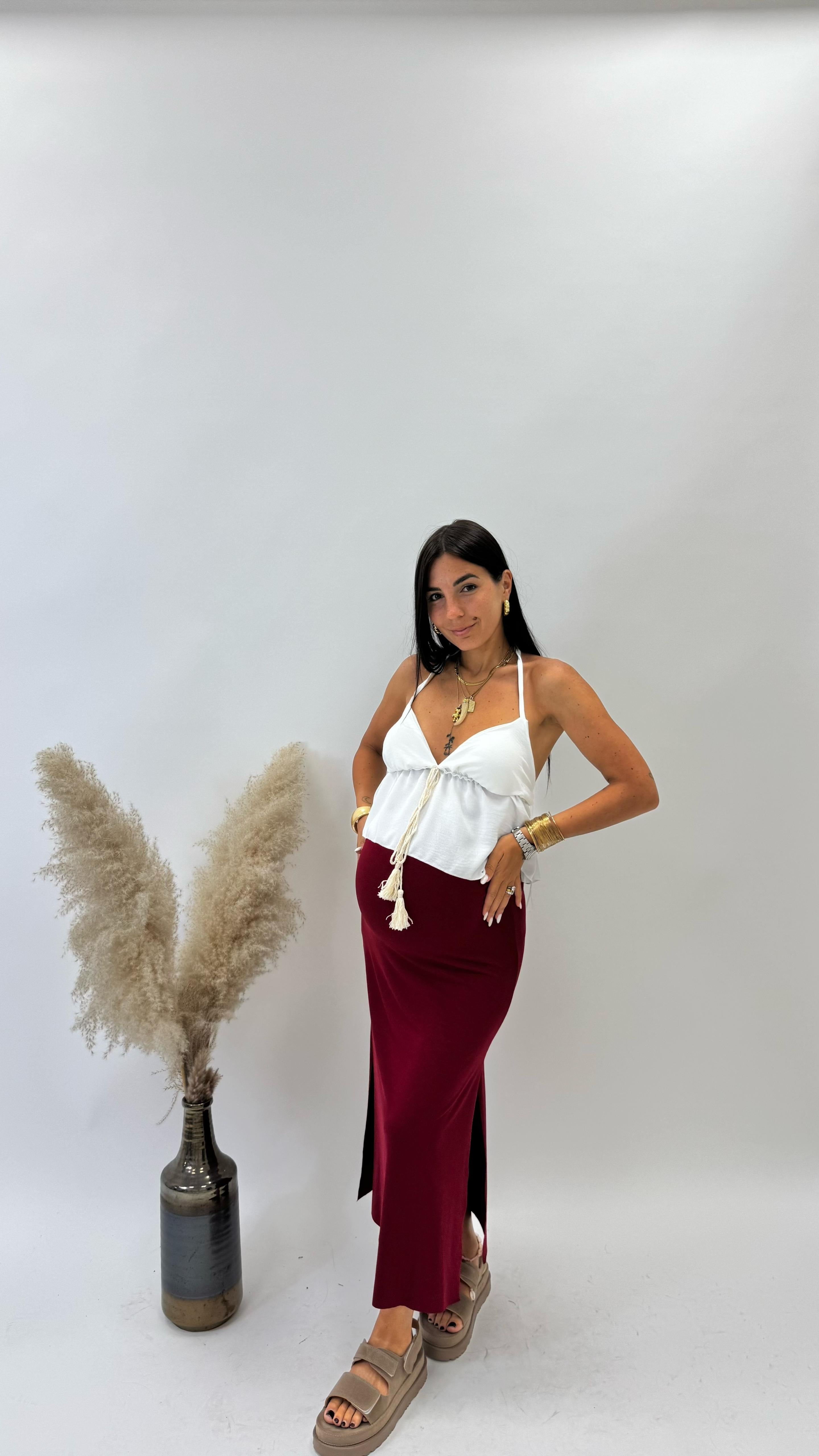 Longuette Be You Basic Rosso India