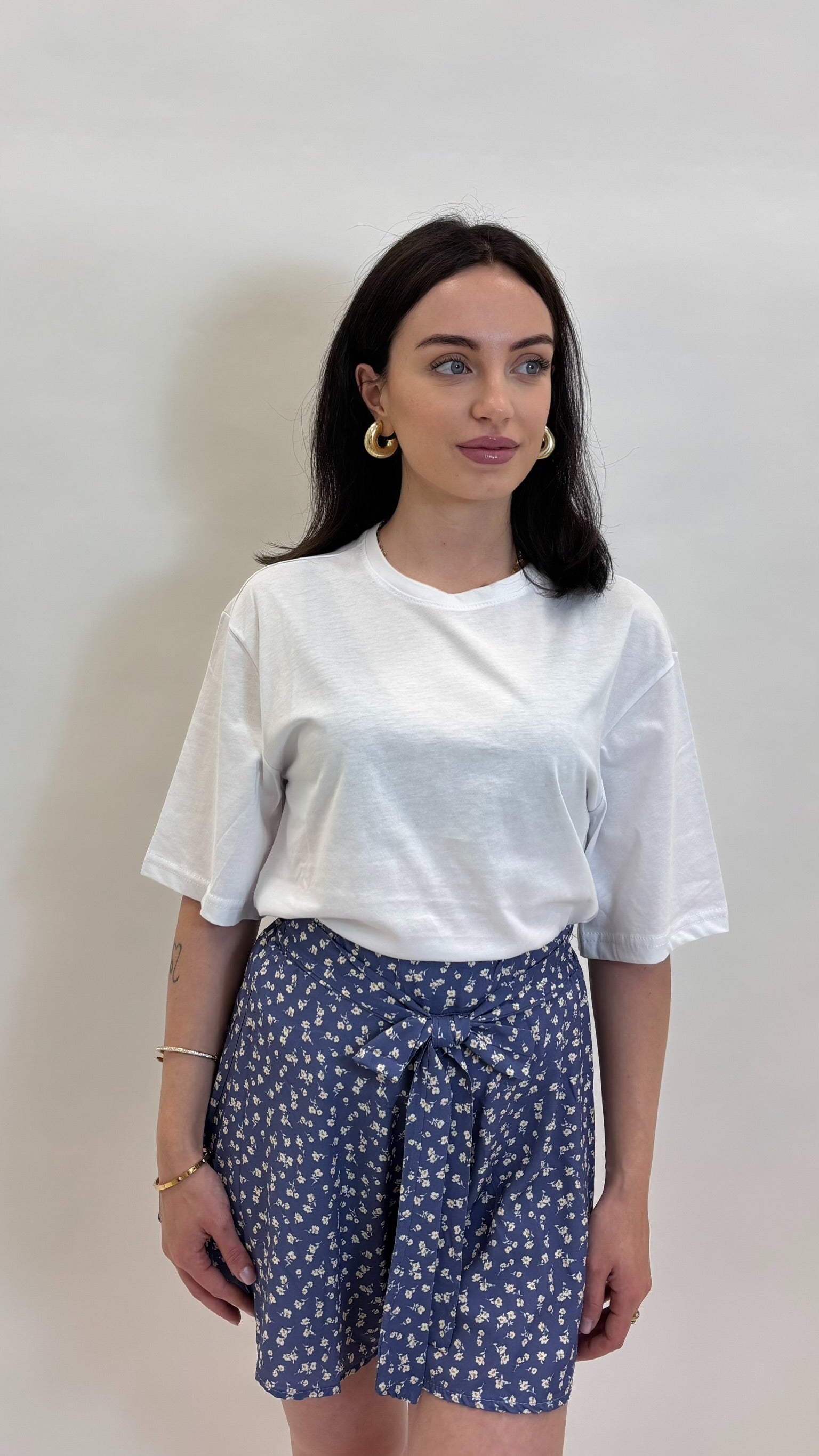 Shorts Bloom Indaco