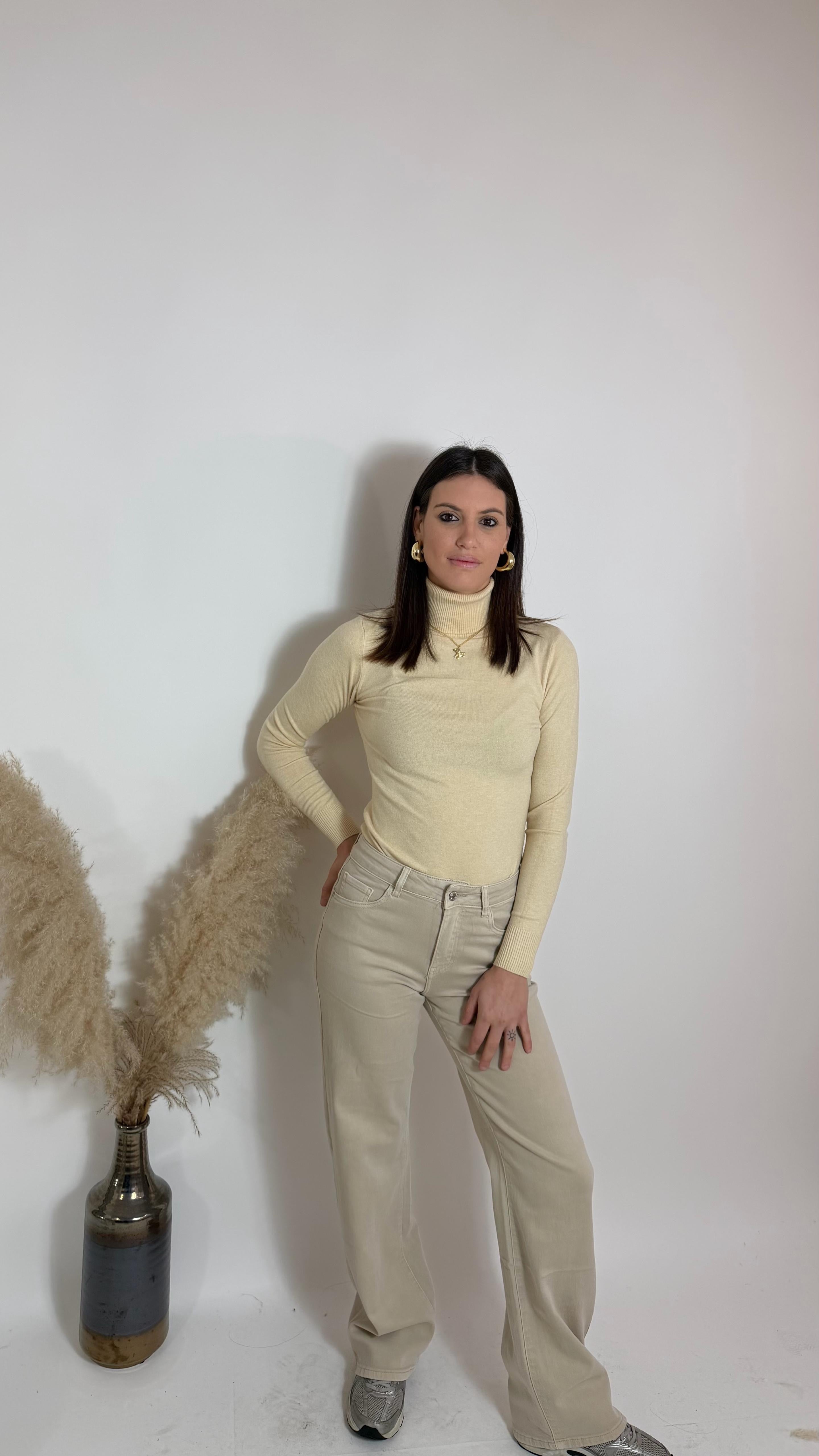 Pull Be You Collo Alto Crema