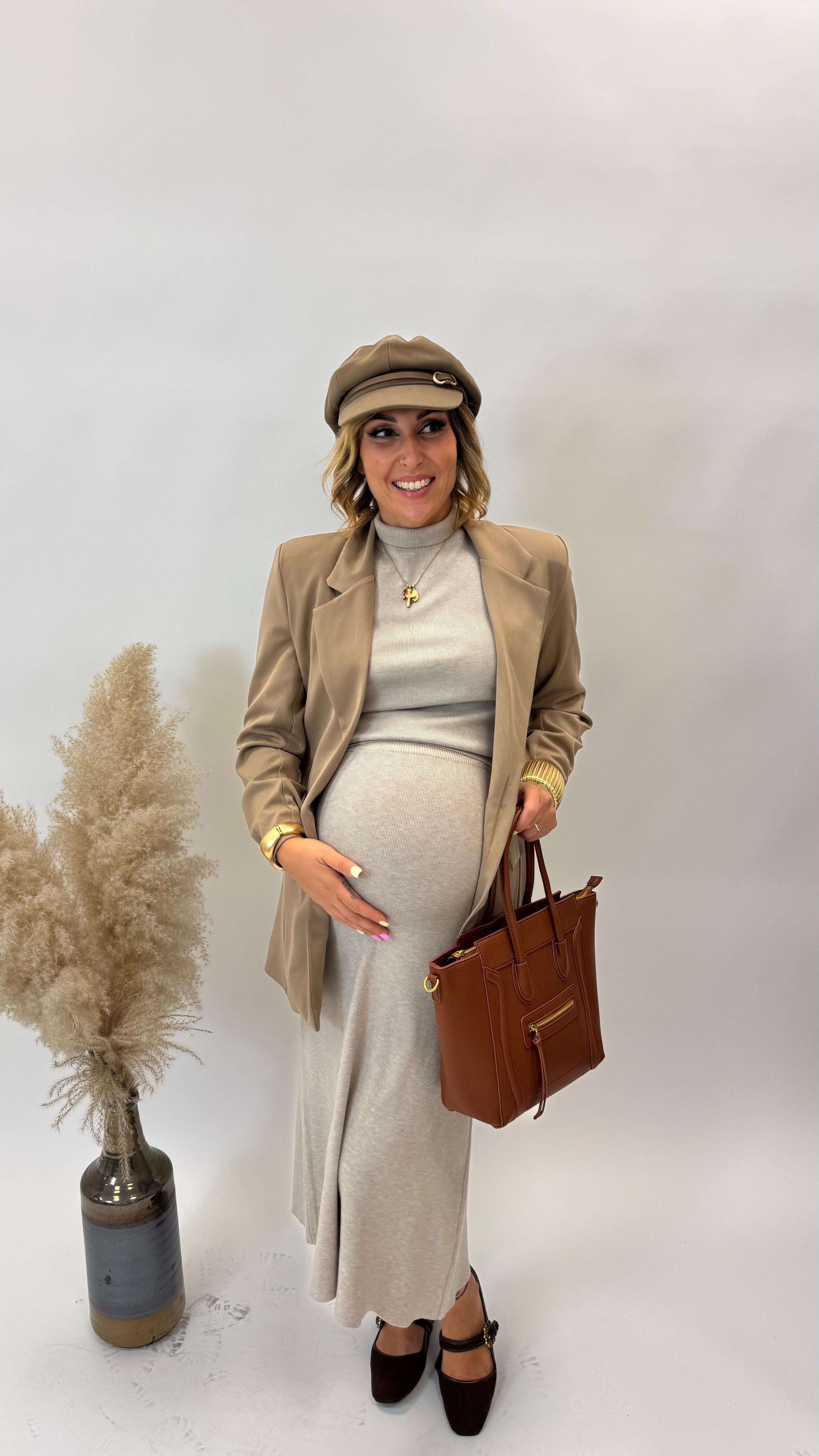 Set Longuette e Dolcevita Tortora