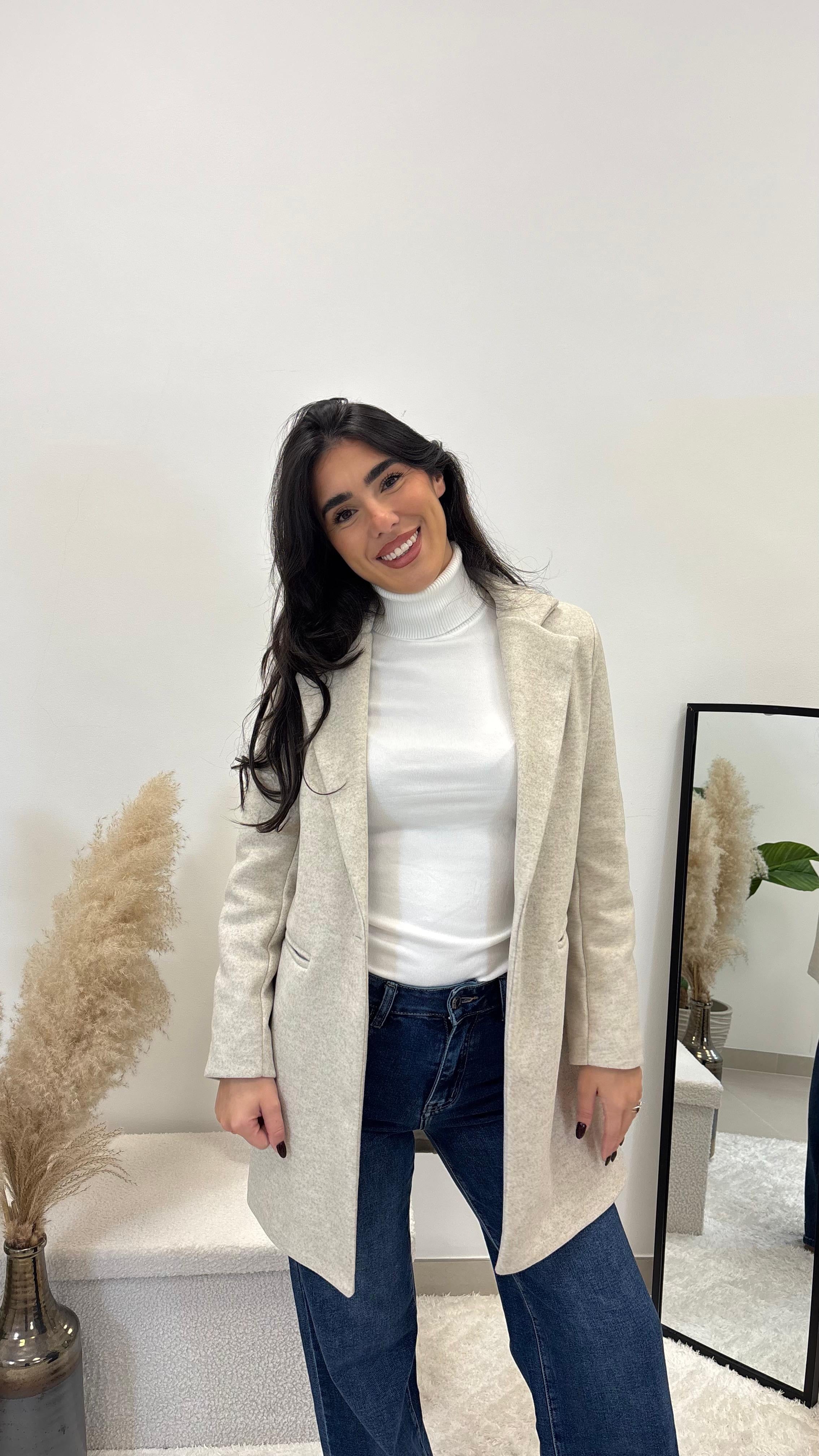 Coat Regular Fit Burro