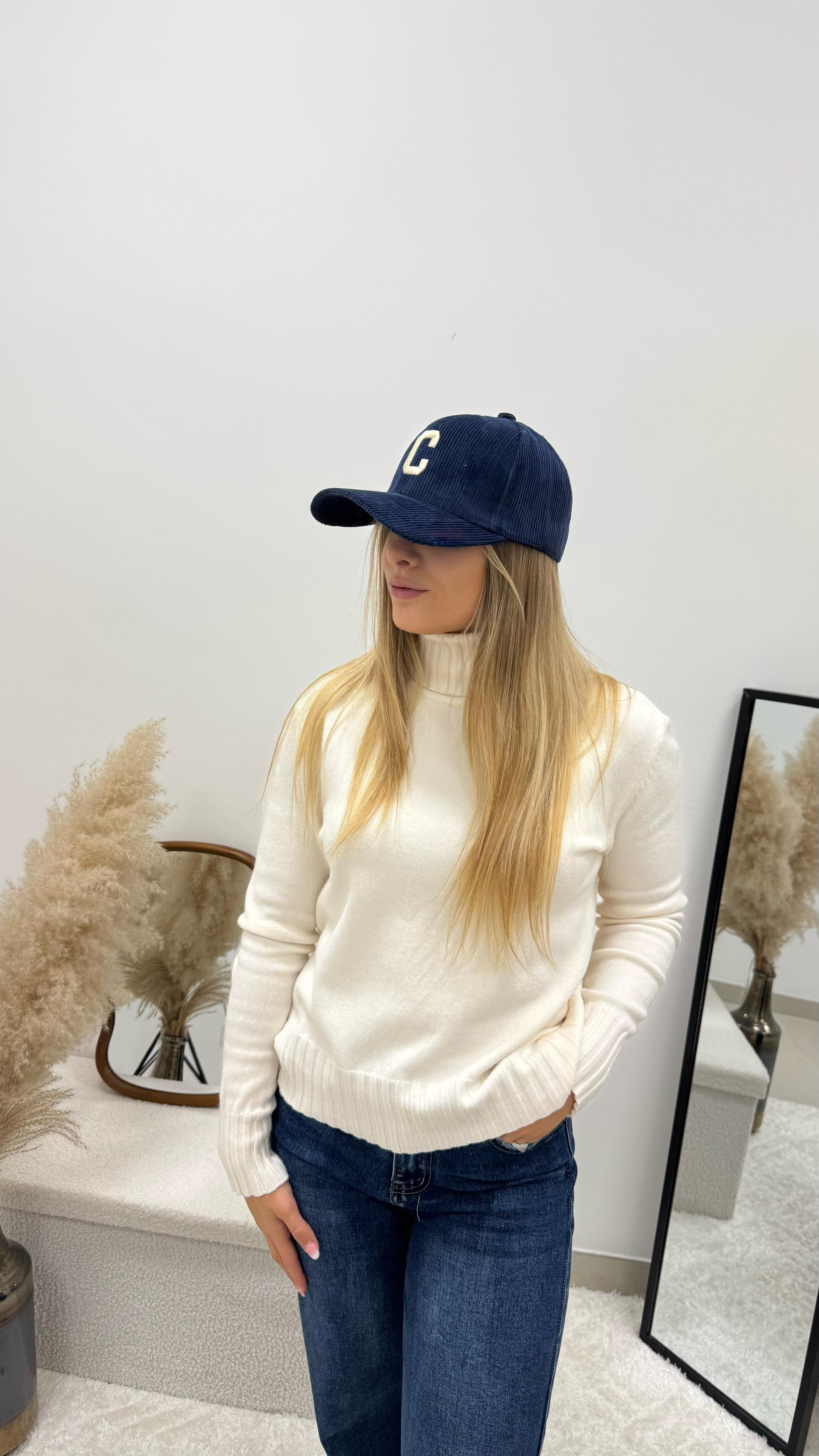 Baseball Cap Rennino Blu Notte