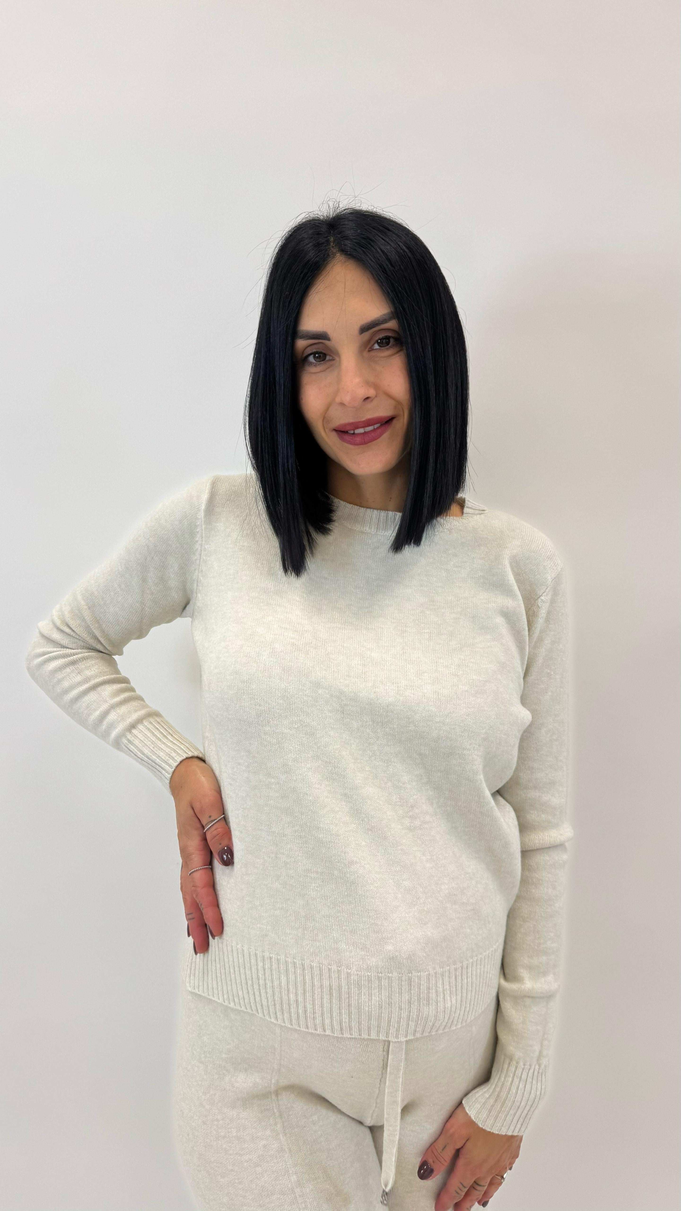 Pull Maglina Morbida Top Quality Burro