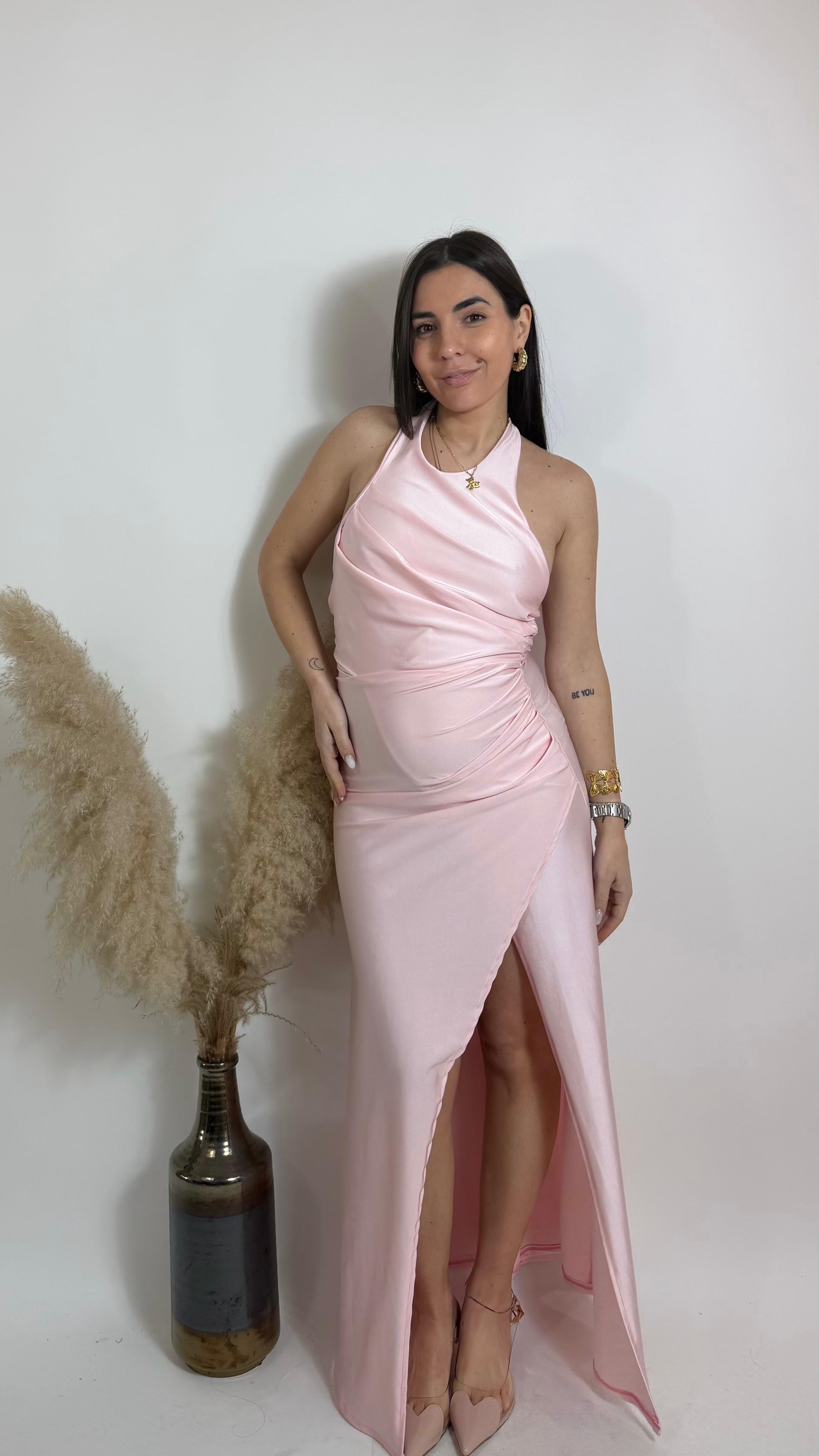 Abito Halter - Rosa