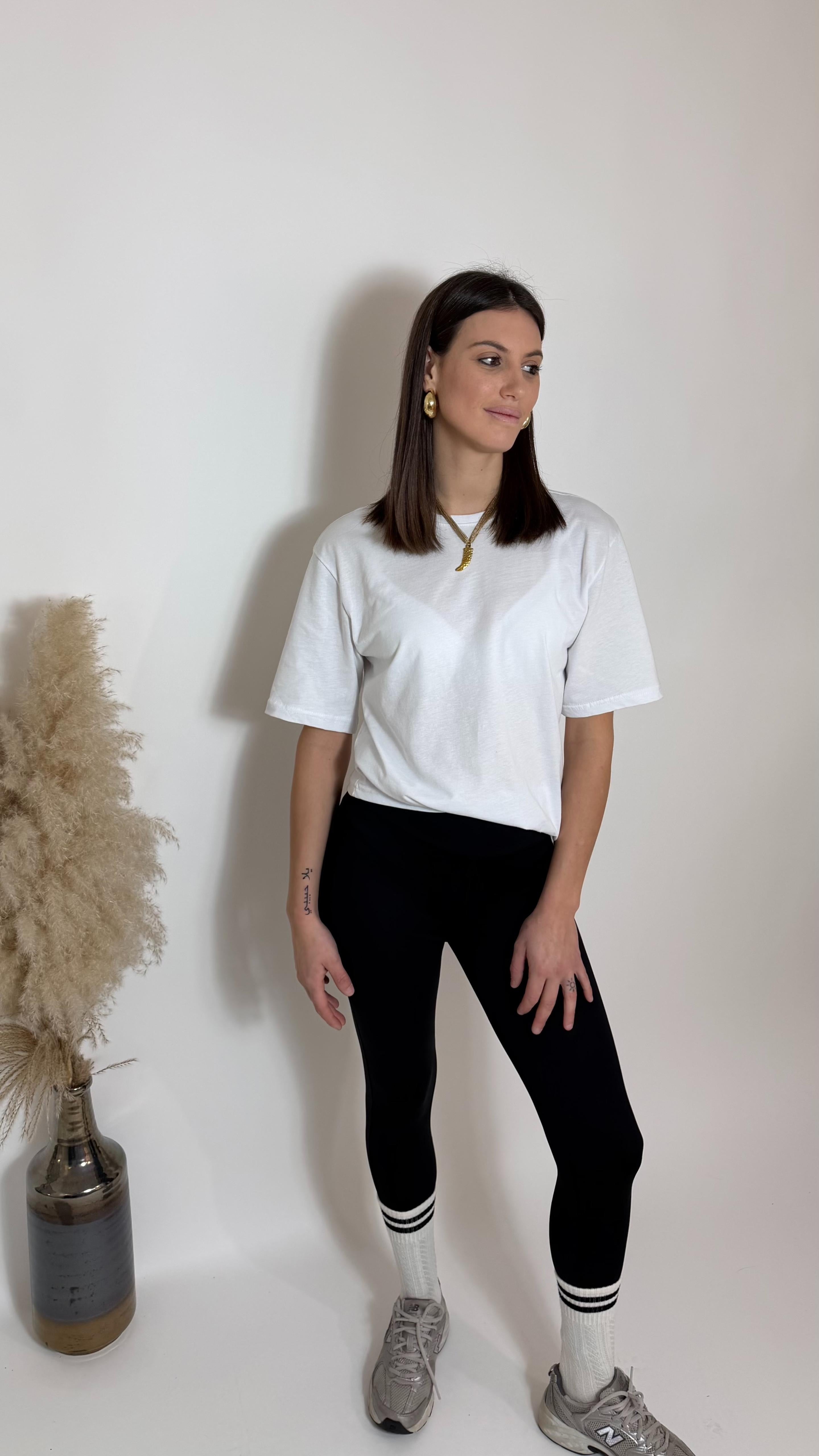 Leggins Second Skin - Sigaretta / Nero