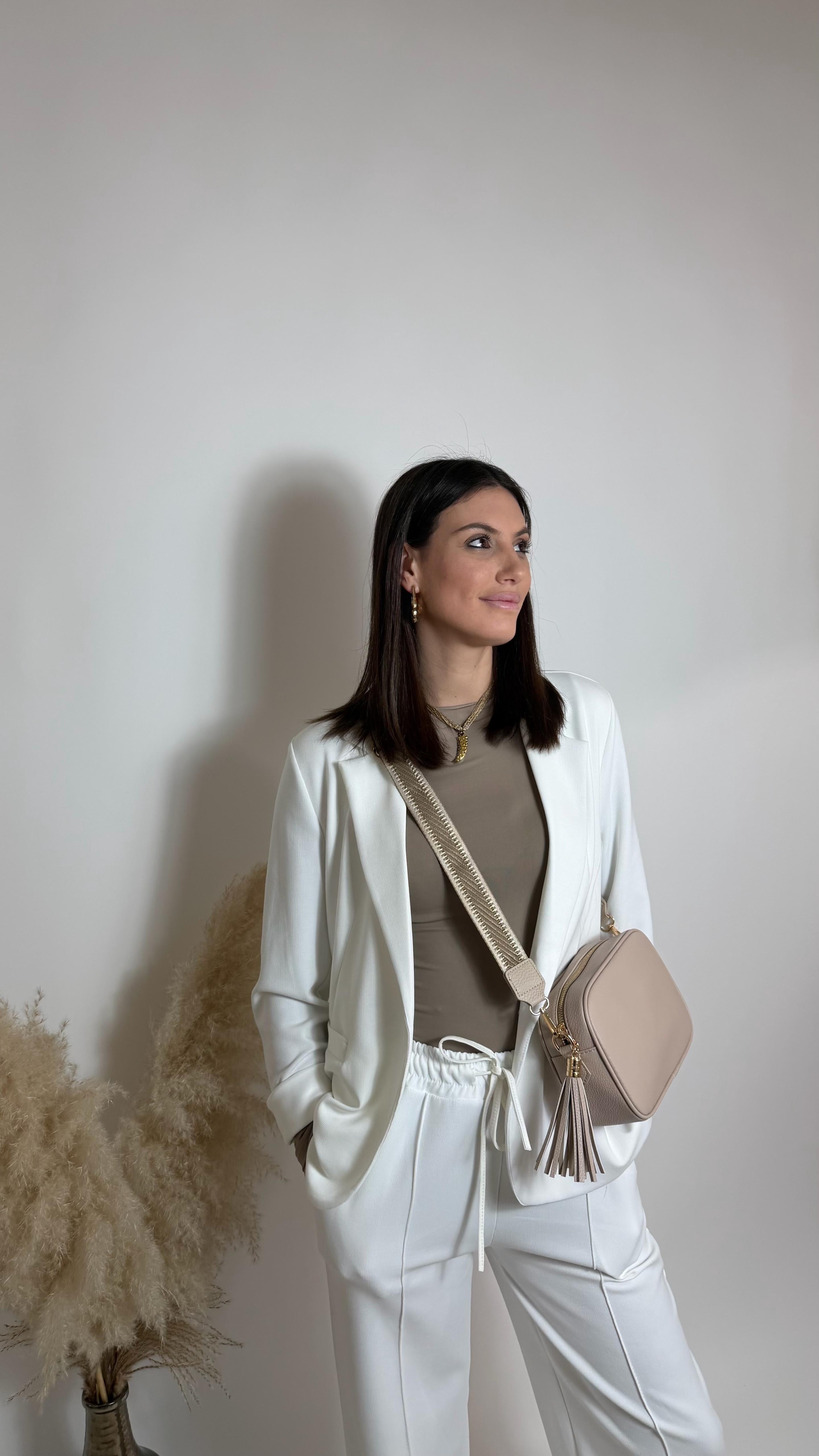 Coordinato Daily Rib Bianco