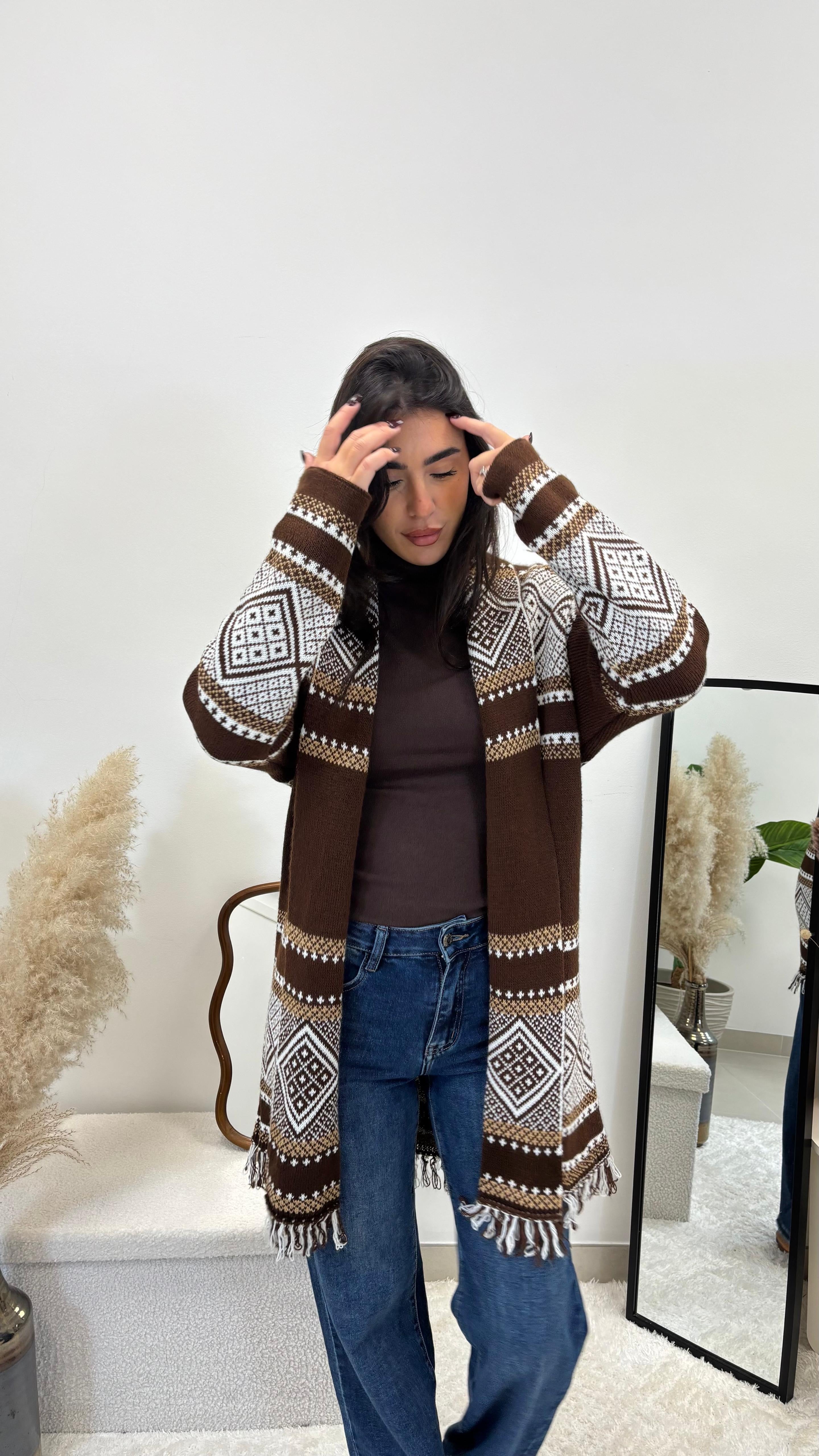Cardigan Ethnic Warm