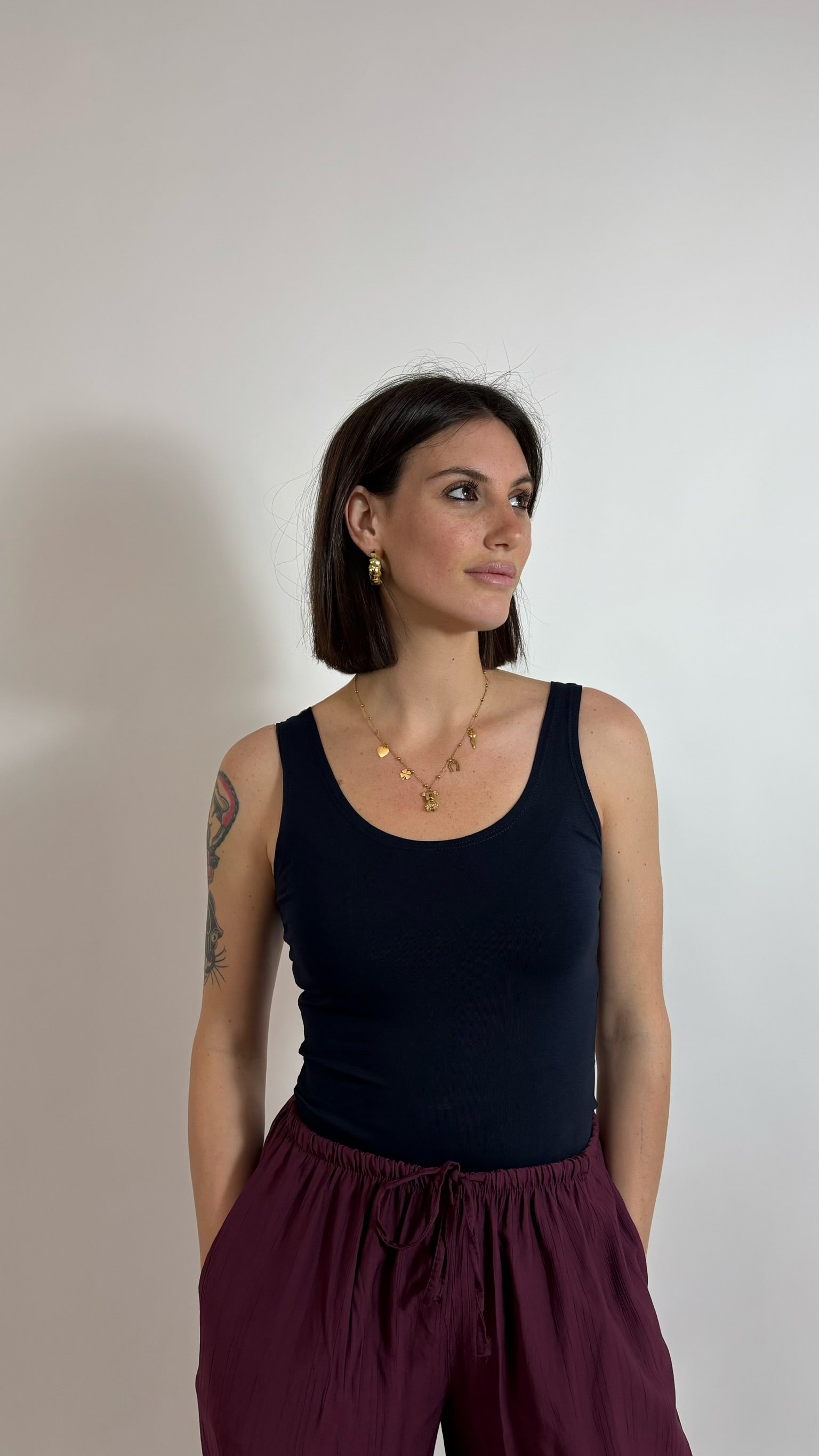Canotta Basic Blu
